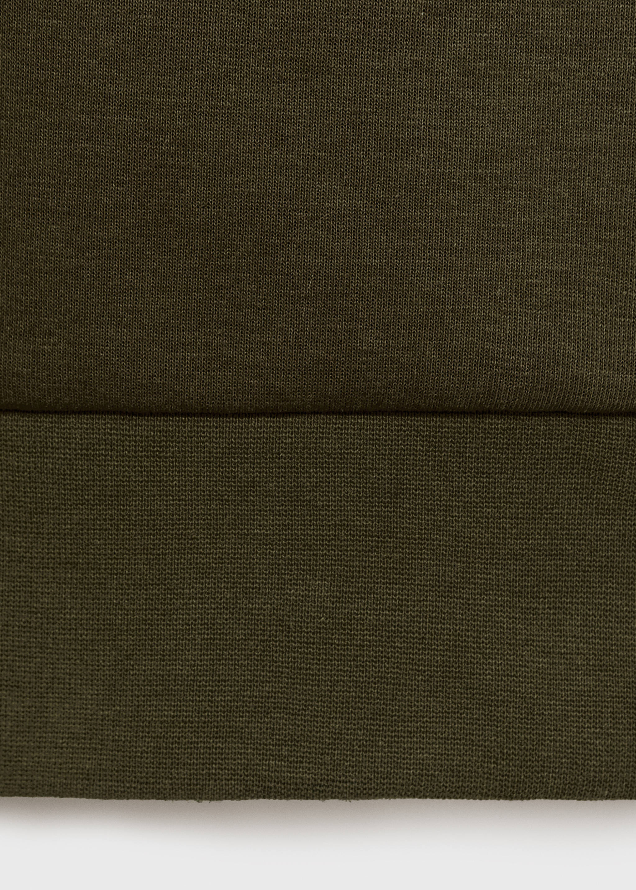 Sudadera regular fit cuello cremallera - Detalle del artículo 0