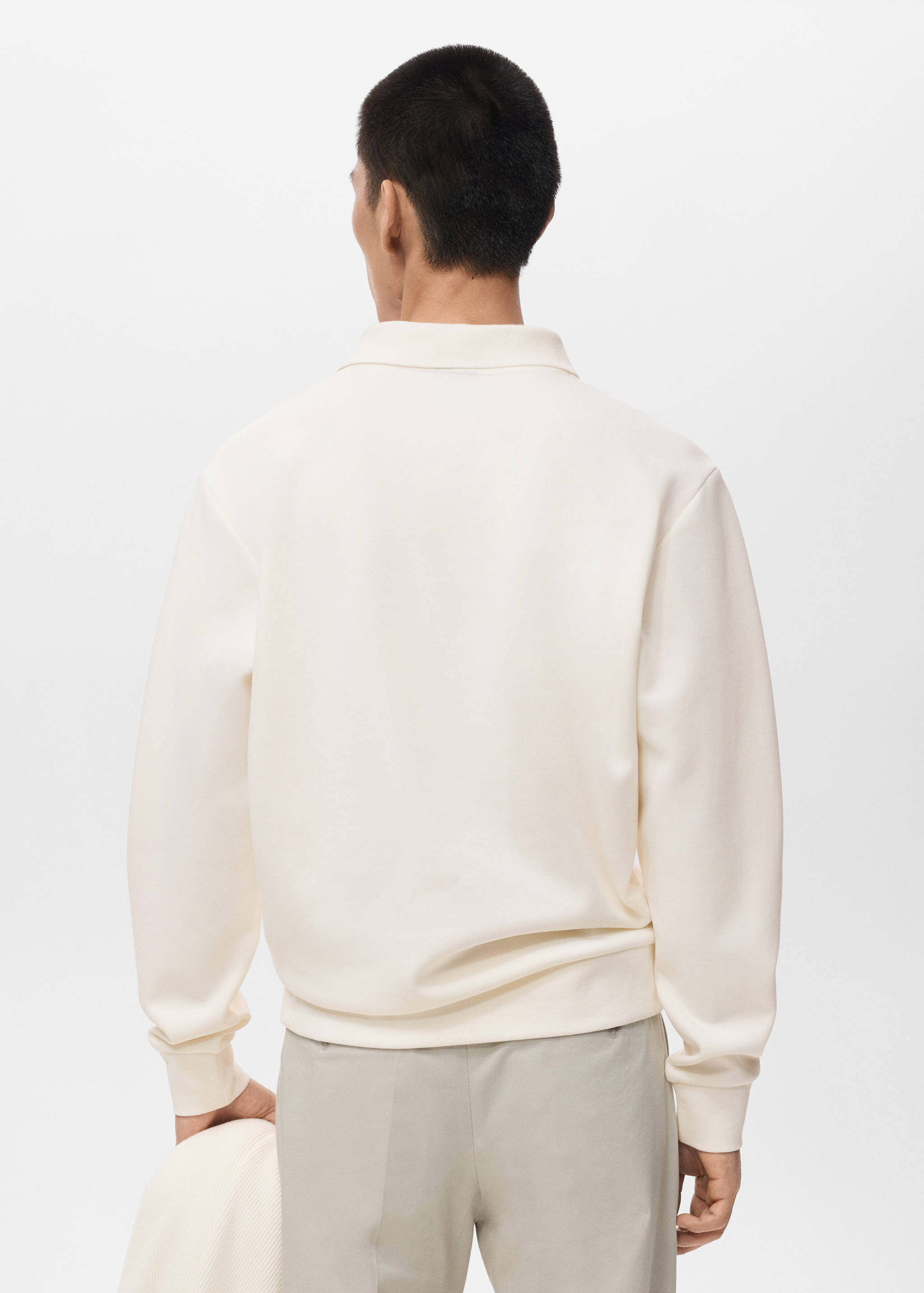 Sweat-shirt polo regular-fit - Verso de l’article