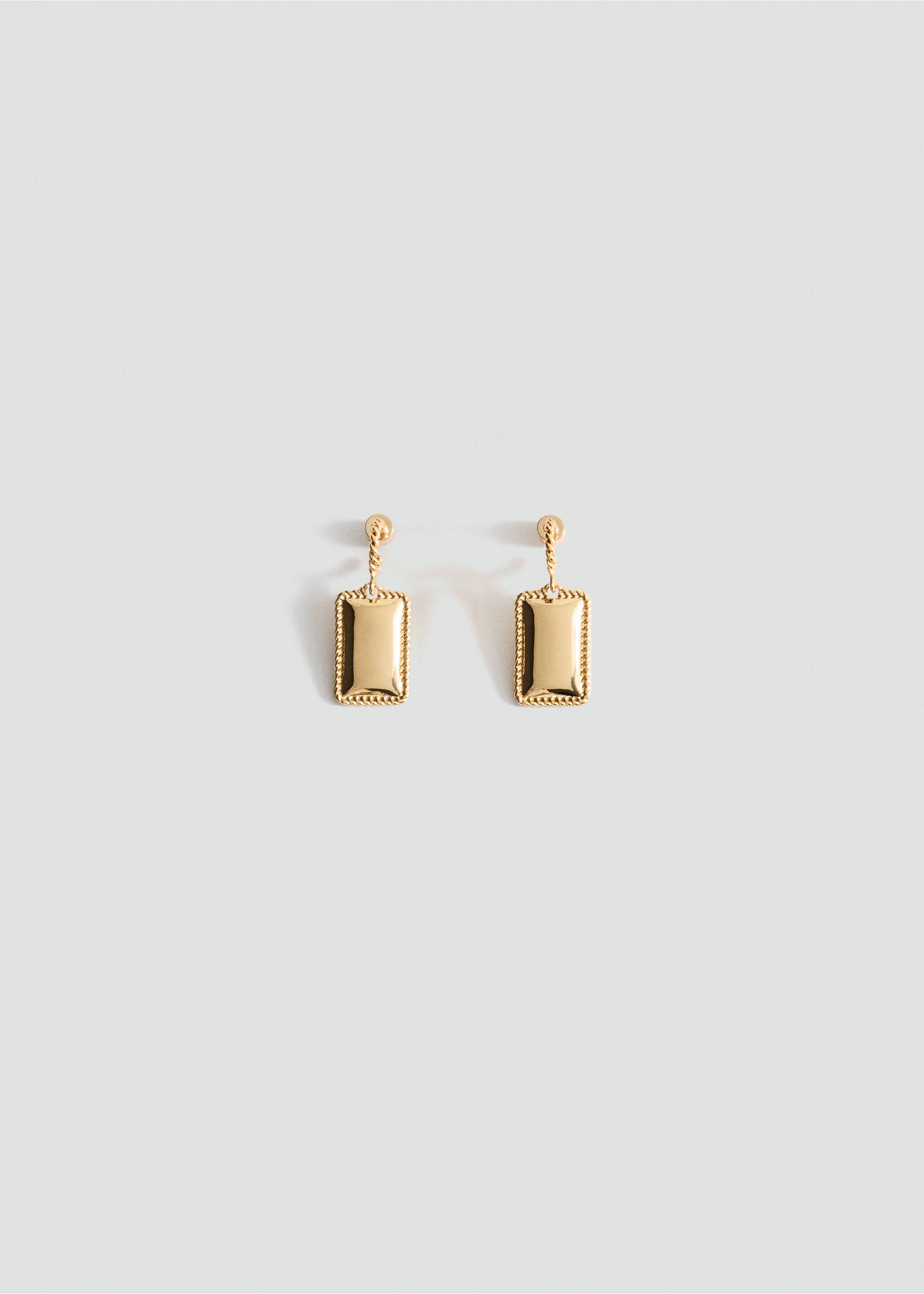 Ohrringe mit hängendem Design - Artikel ohne Model, Gold. Ref: 17006005-00.