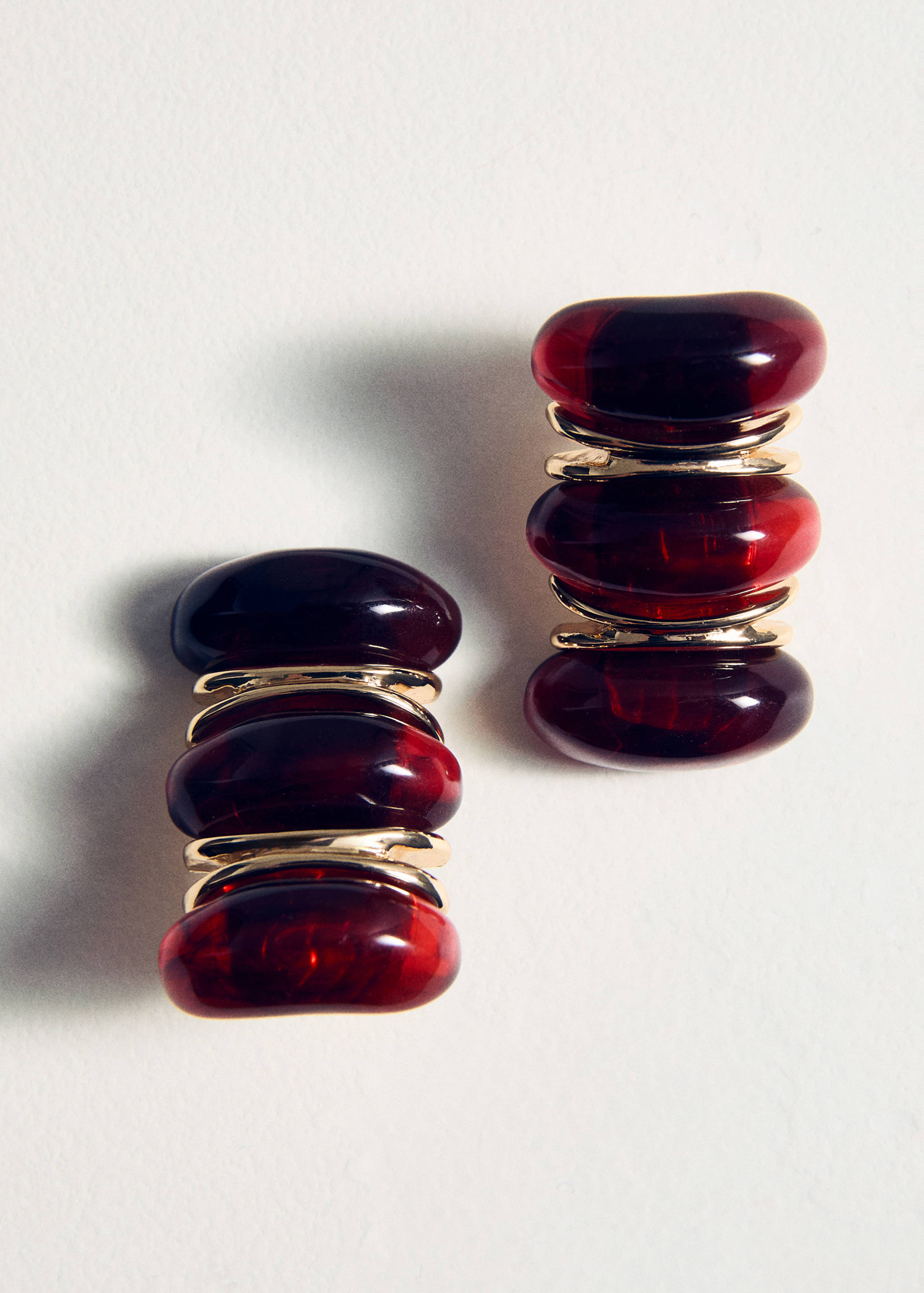 Embossed spiral earrings - Details of the article 5