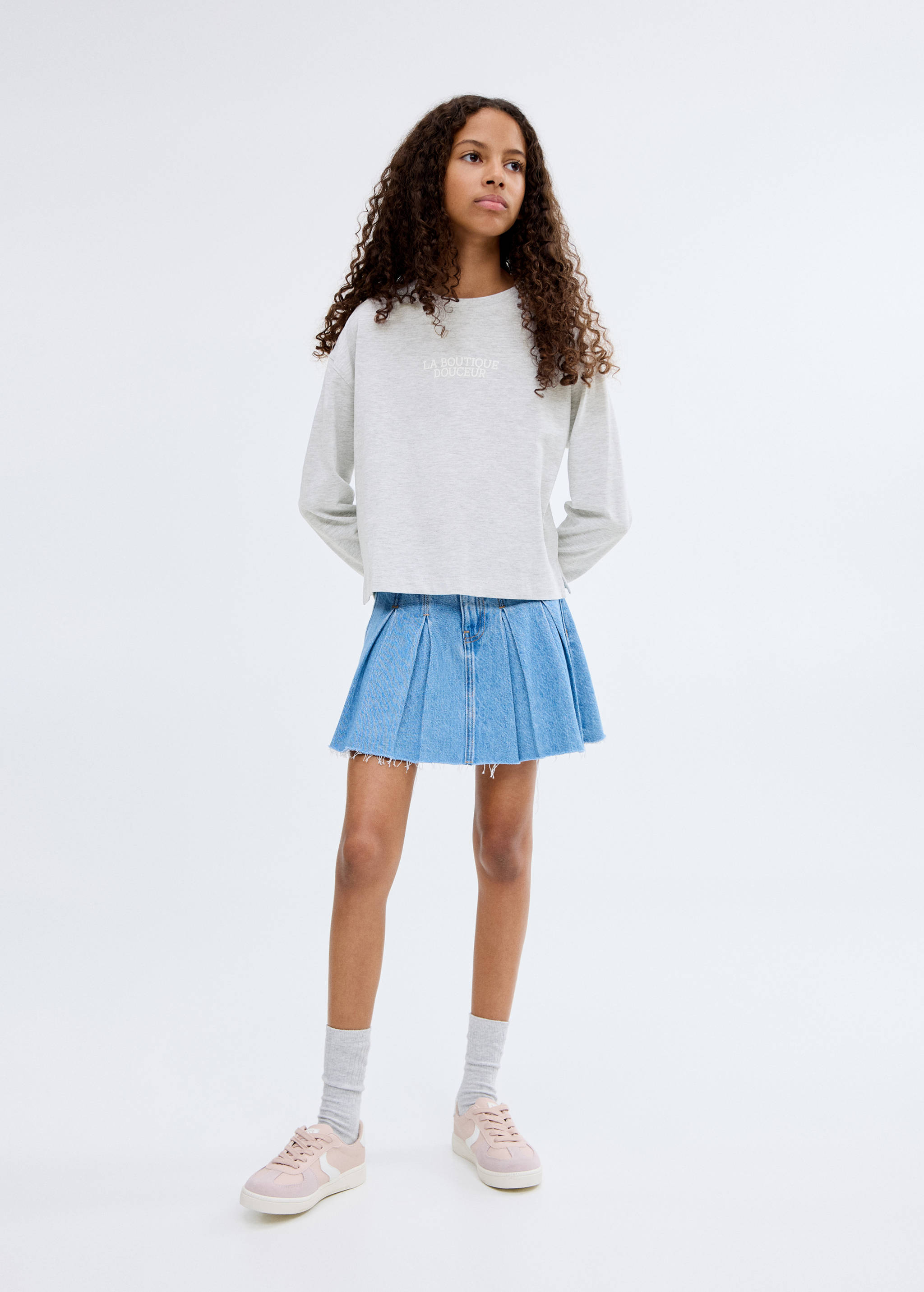 Printed long sleeve t-shirt - General plane