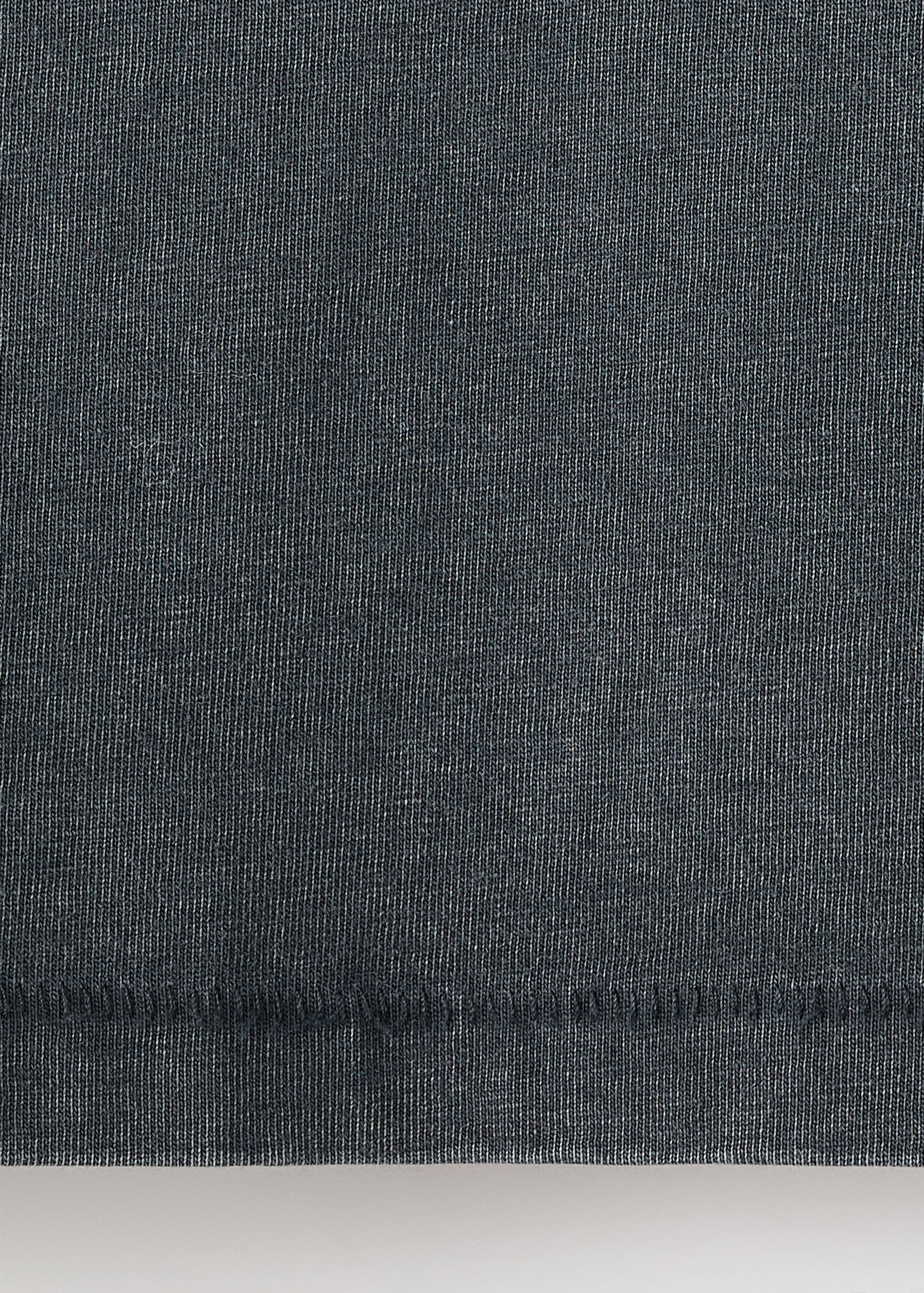 Printed cotton-blend t-shirt - Details of the article 0