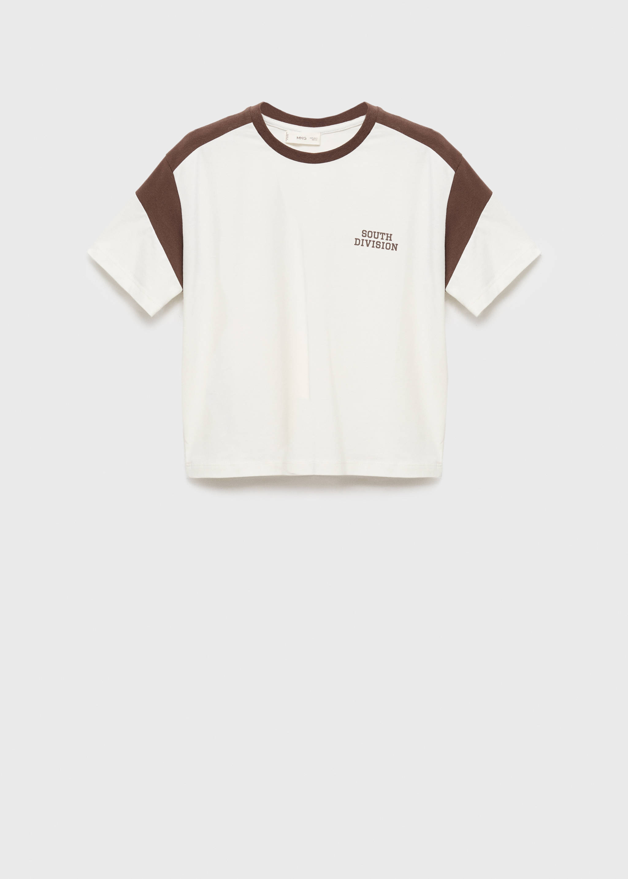 Printed cotton-blend t-shirt - Article without model