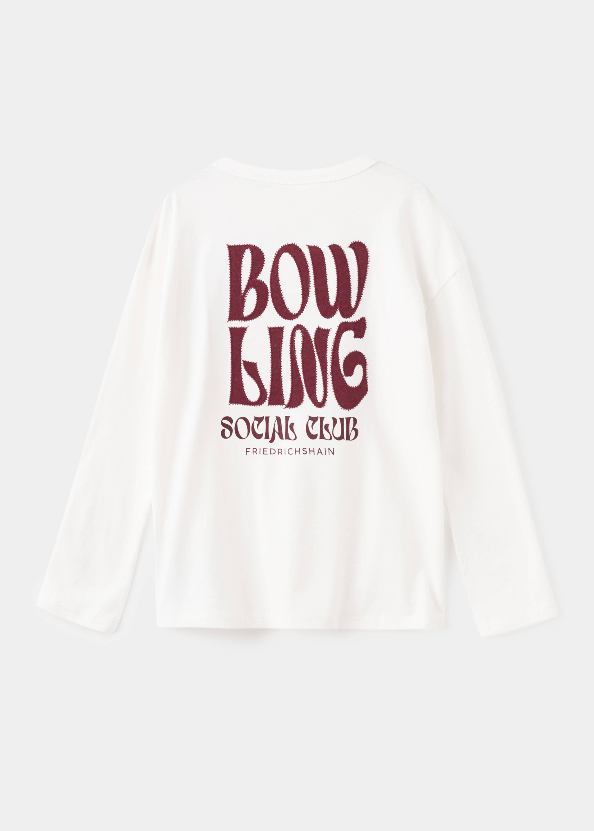 Camiseta estampada algodón - Reverso del artículo