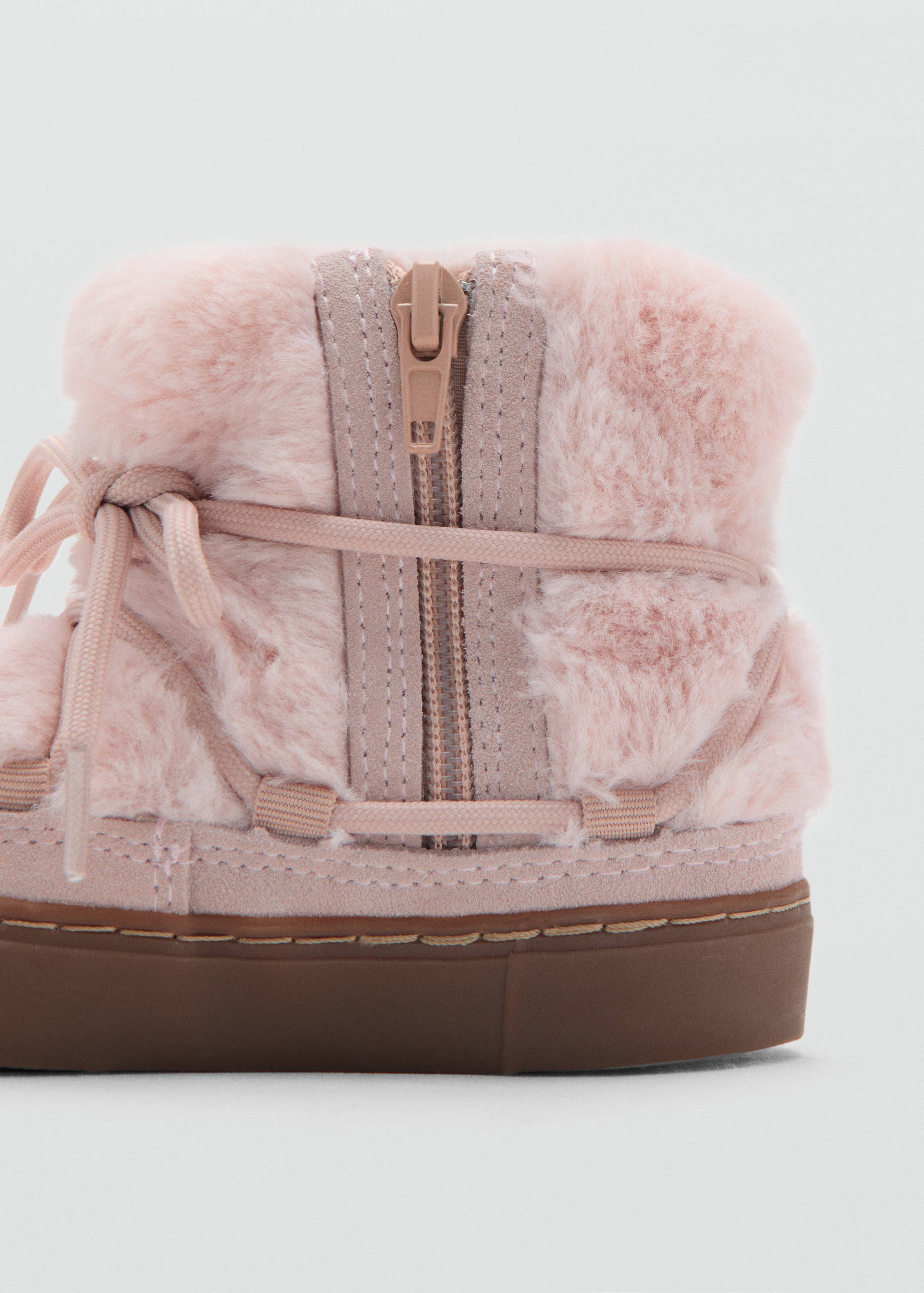Hair lace ankle boots - Details of the article 1