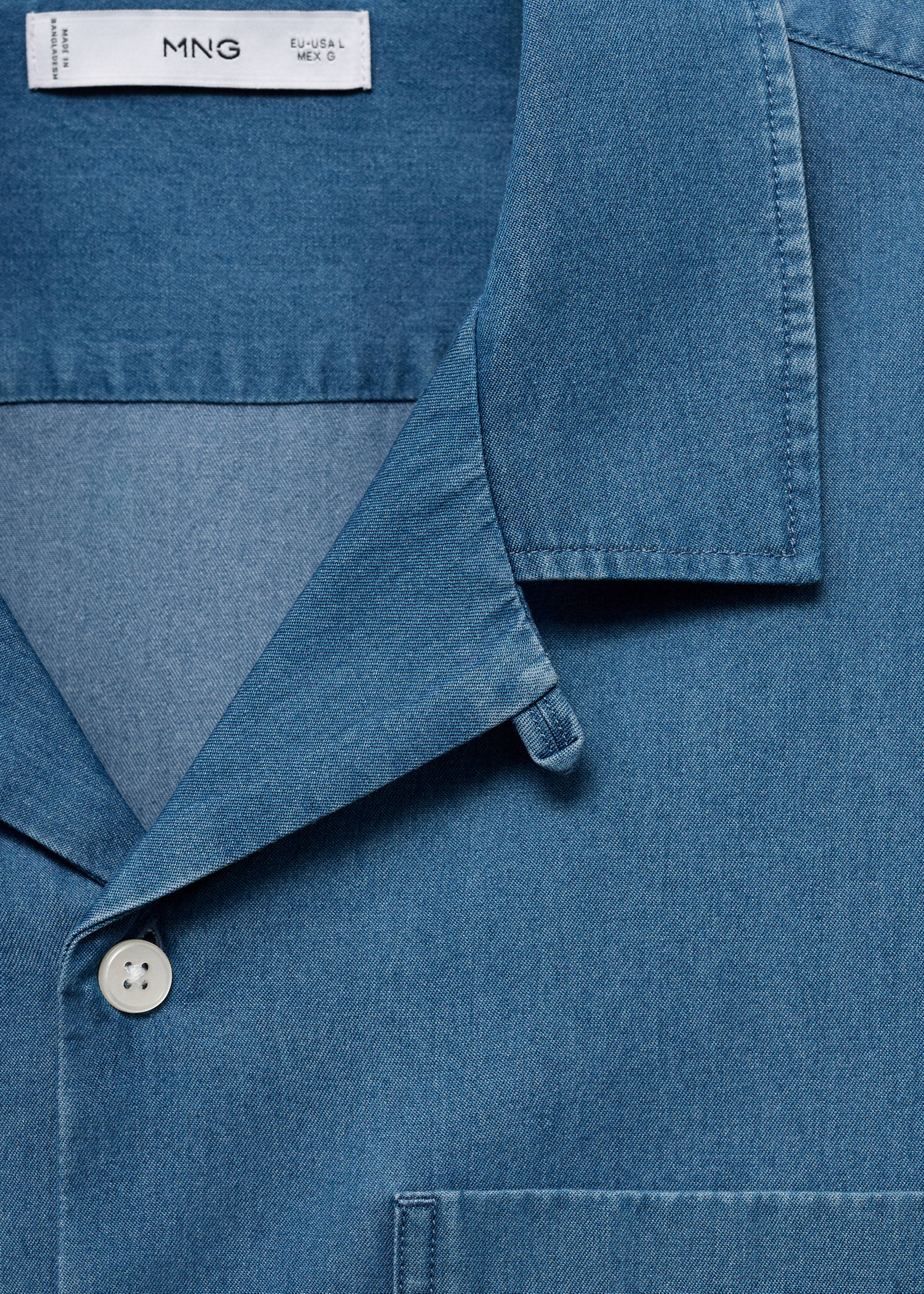 Camisa vaquera 100% algodón - Detalle del artículo 8