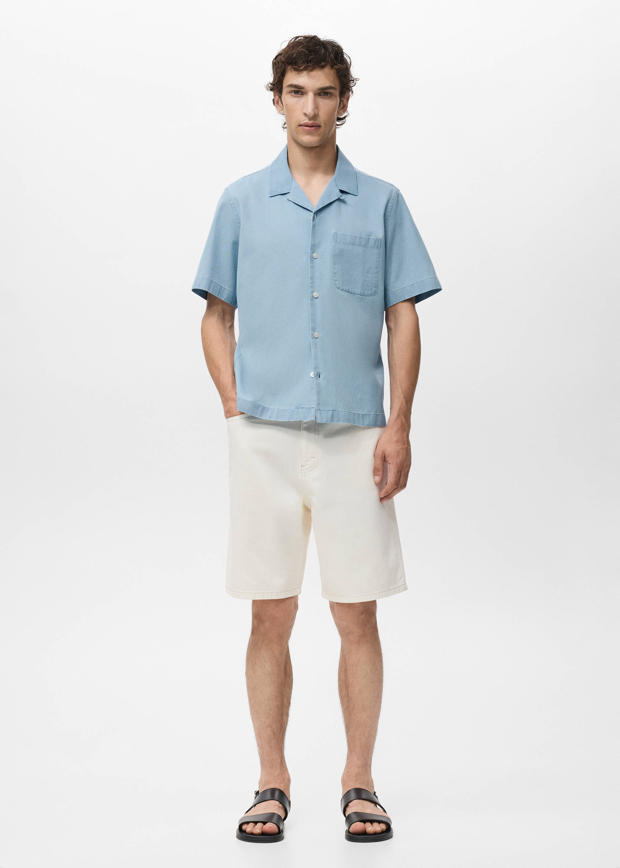Camisa vaquera 100% algodón - Plano general