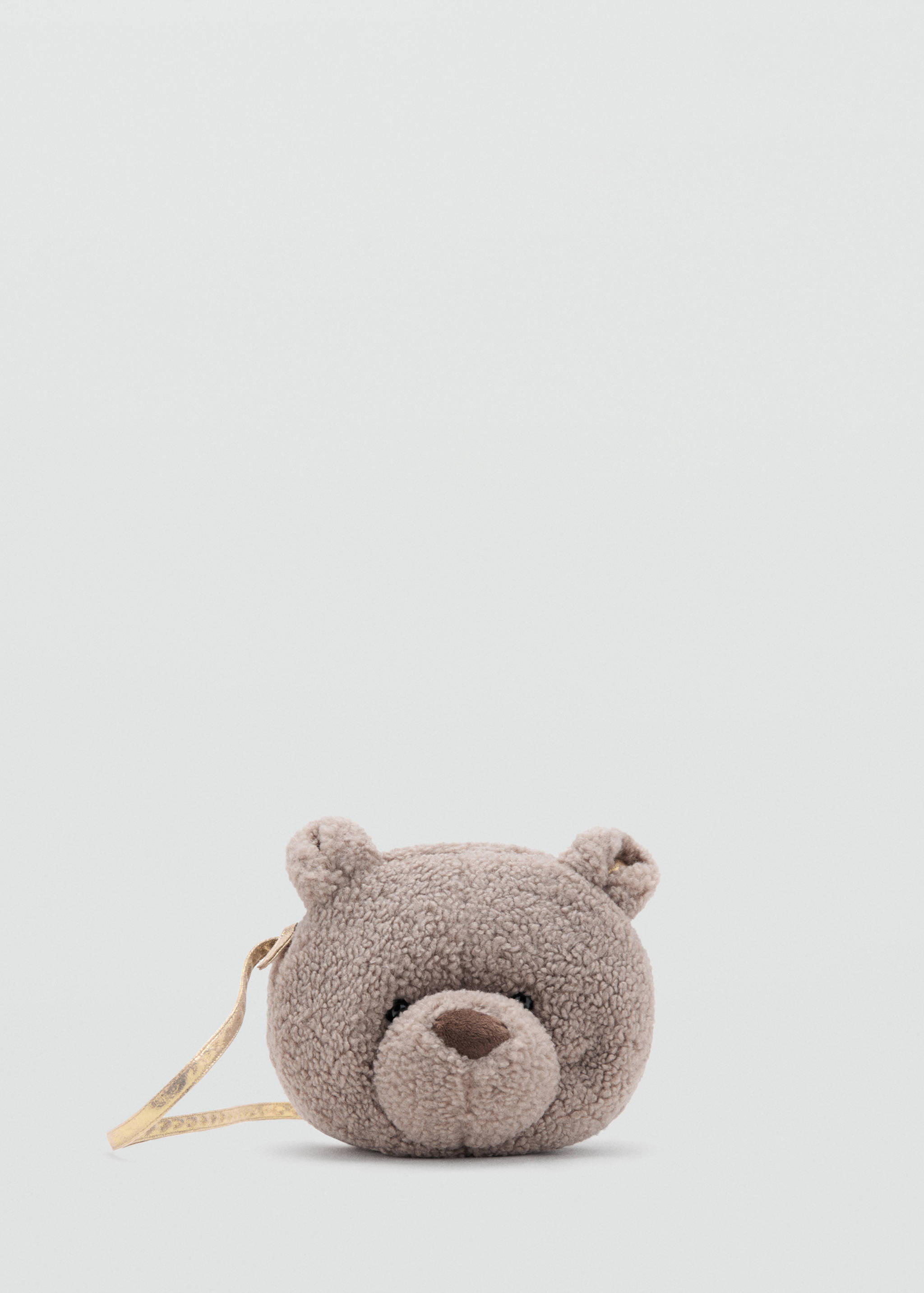 Teddy bear shearling-effect bag - Article without model