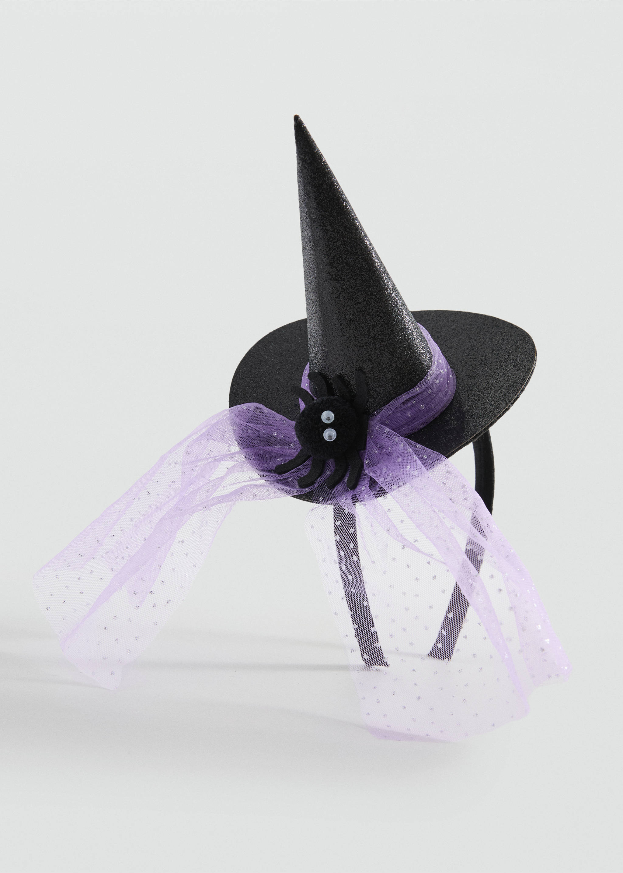 Spider hat headband - Details of the article 1, Black. Ref: 17007137-00.