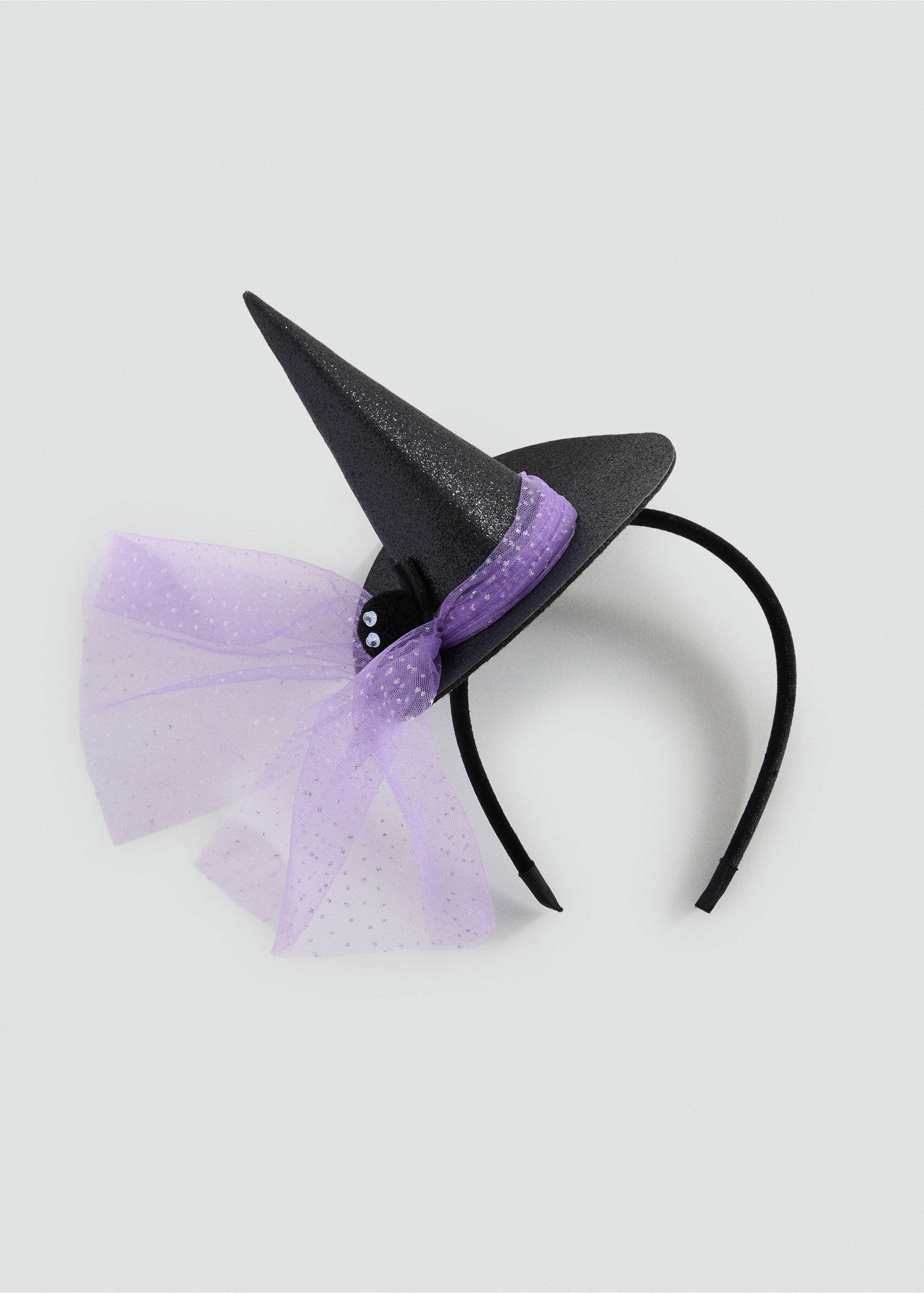 Spinnen-Hut-Stirnband - Artikel ohne Model, Schwarz. Ref: 17007137-00.
