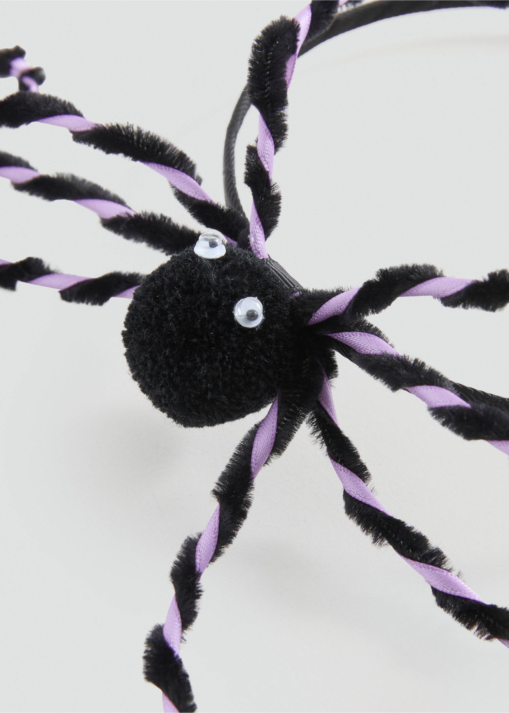 Spider headband - Medium plane, Black. Ref: 17007138-00.