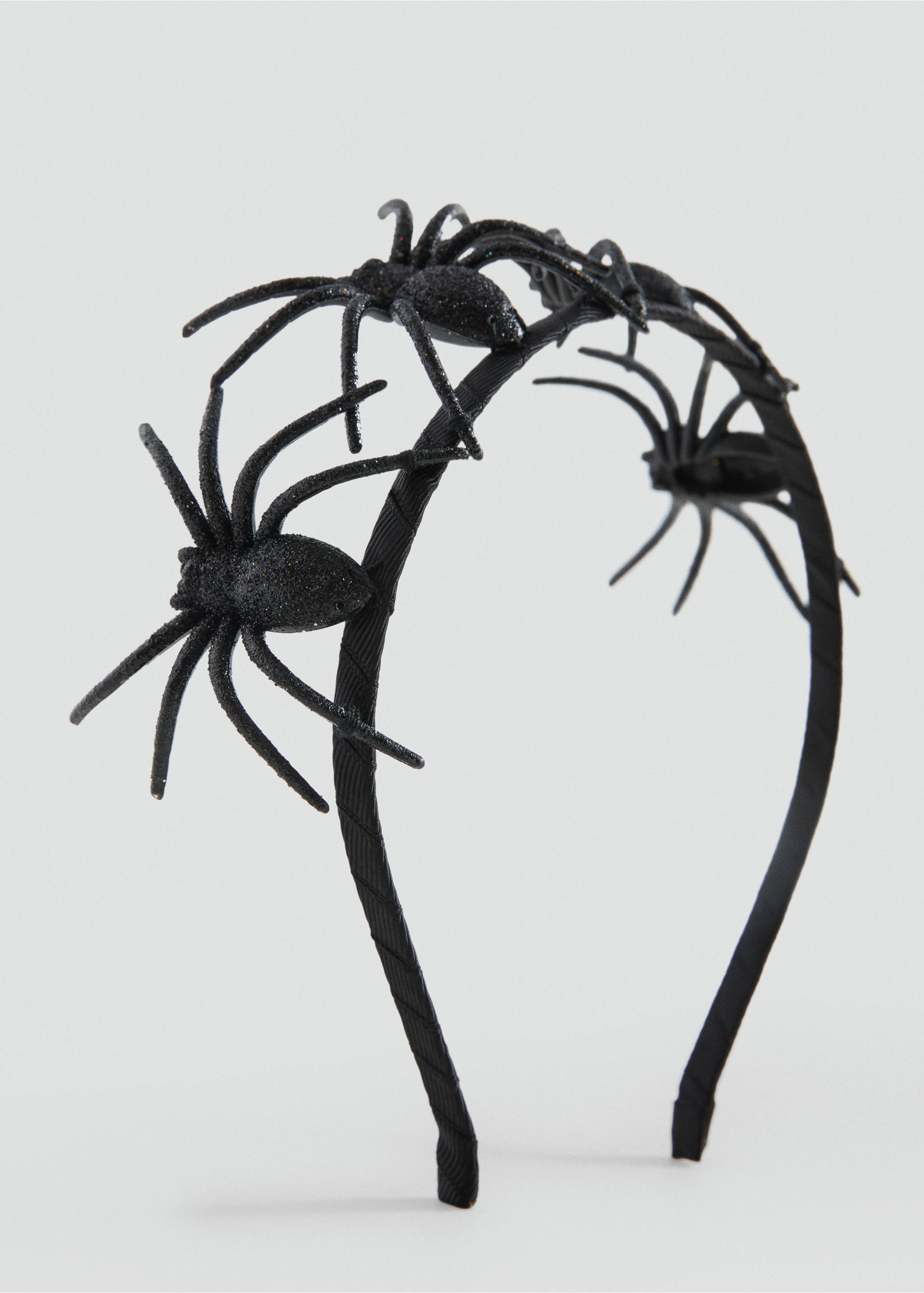 Spider headband - Details of the article 1, Black. Ref: 17007139-00.