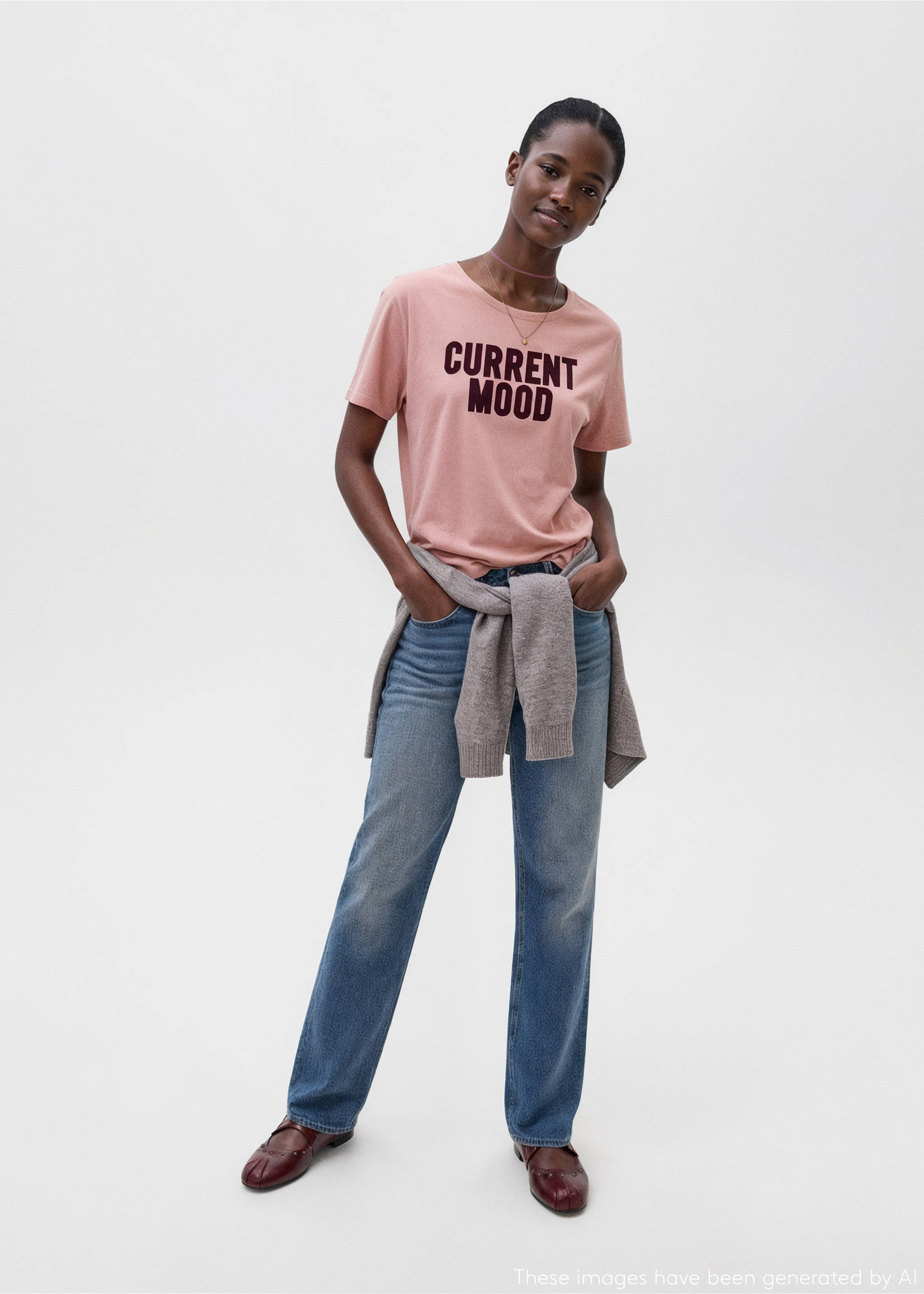 Short-sleeved printed t-shirt - General plane, Pink. Ref: 17007771-00.