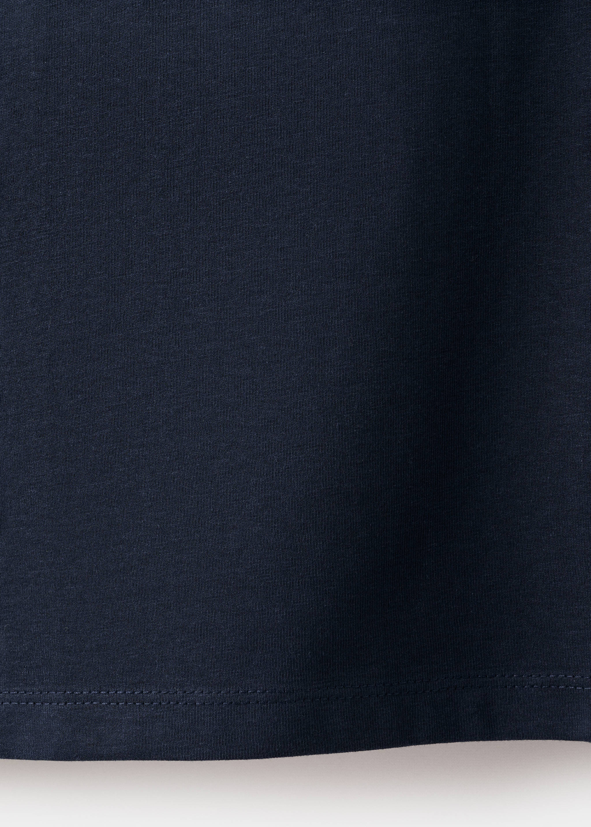 Cotton t-shirt with embroidered fish - Details of the article 8