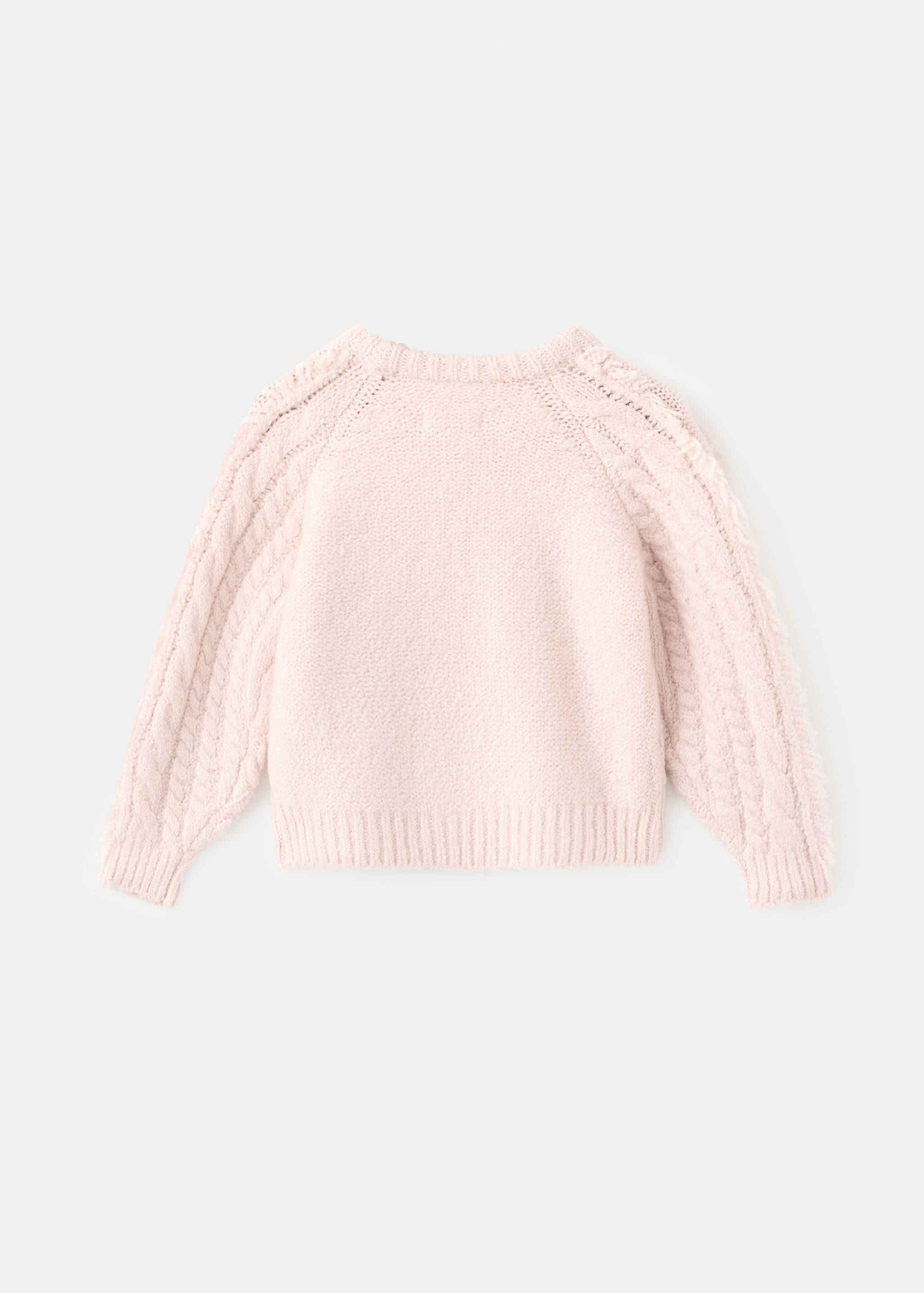 Jersey punto trenzado - Reverso del artículo