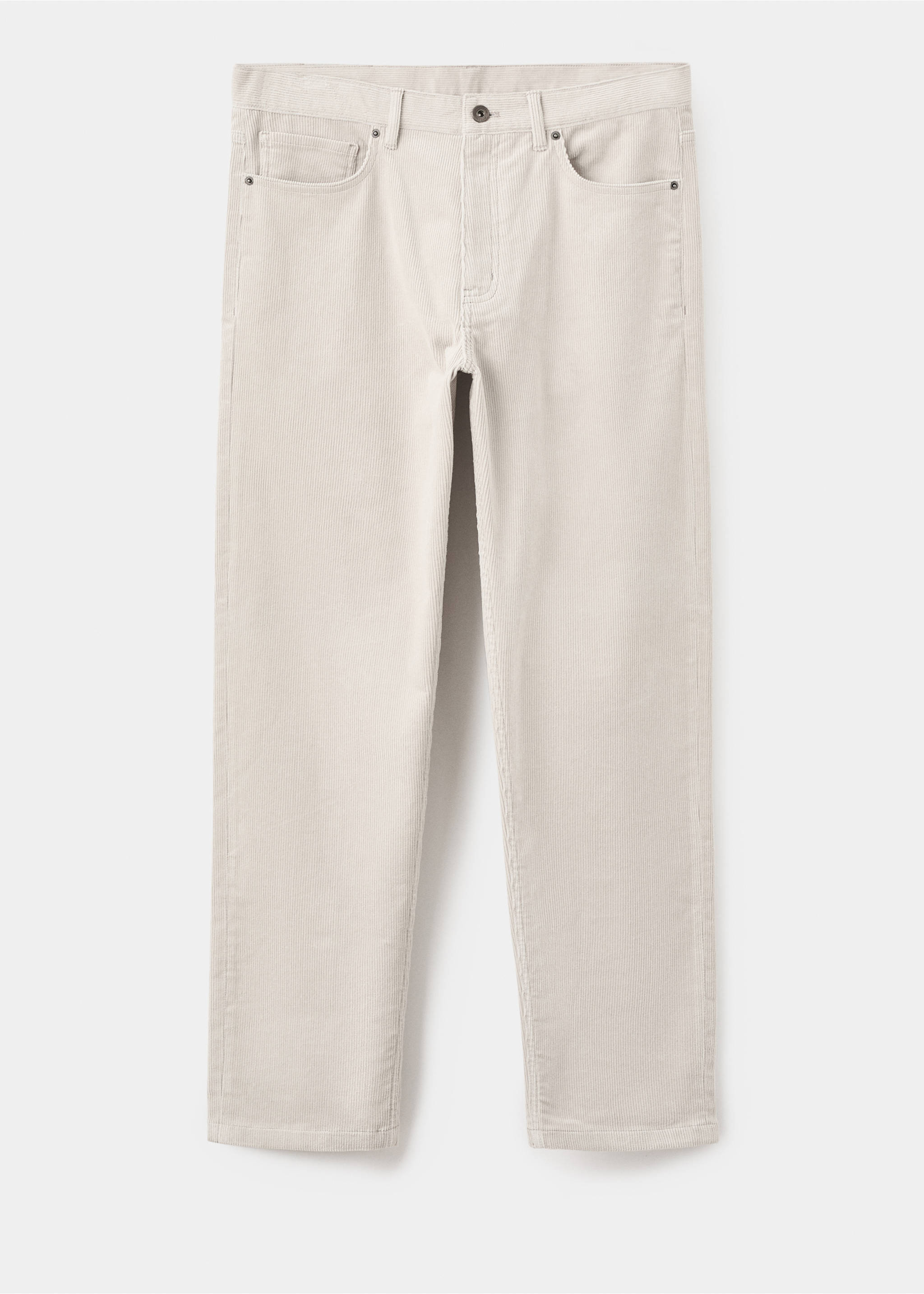 Pantalón pana regular fit - Artículo sin modelo, Beige. Ref: 17007889-00.