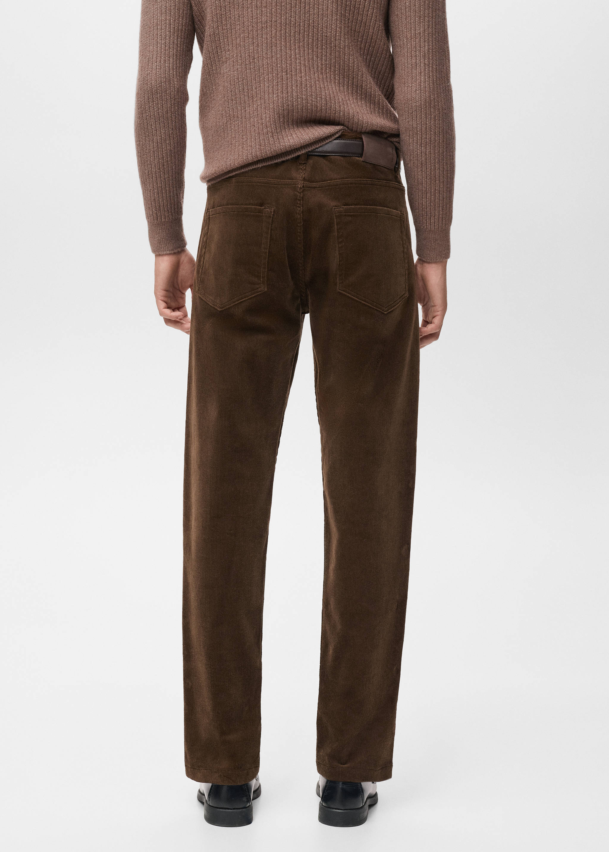 Pantalón pana regular fit - Reverso del artículo