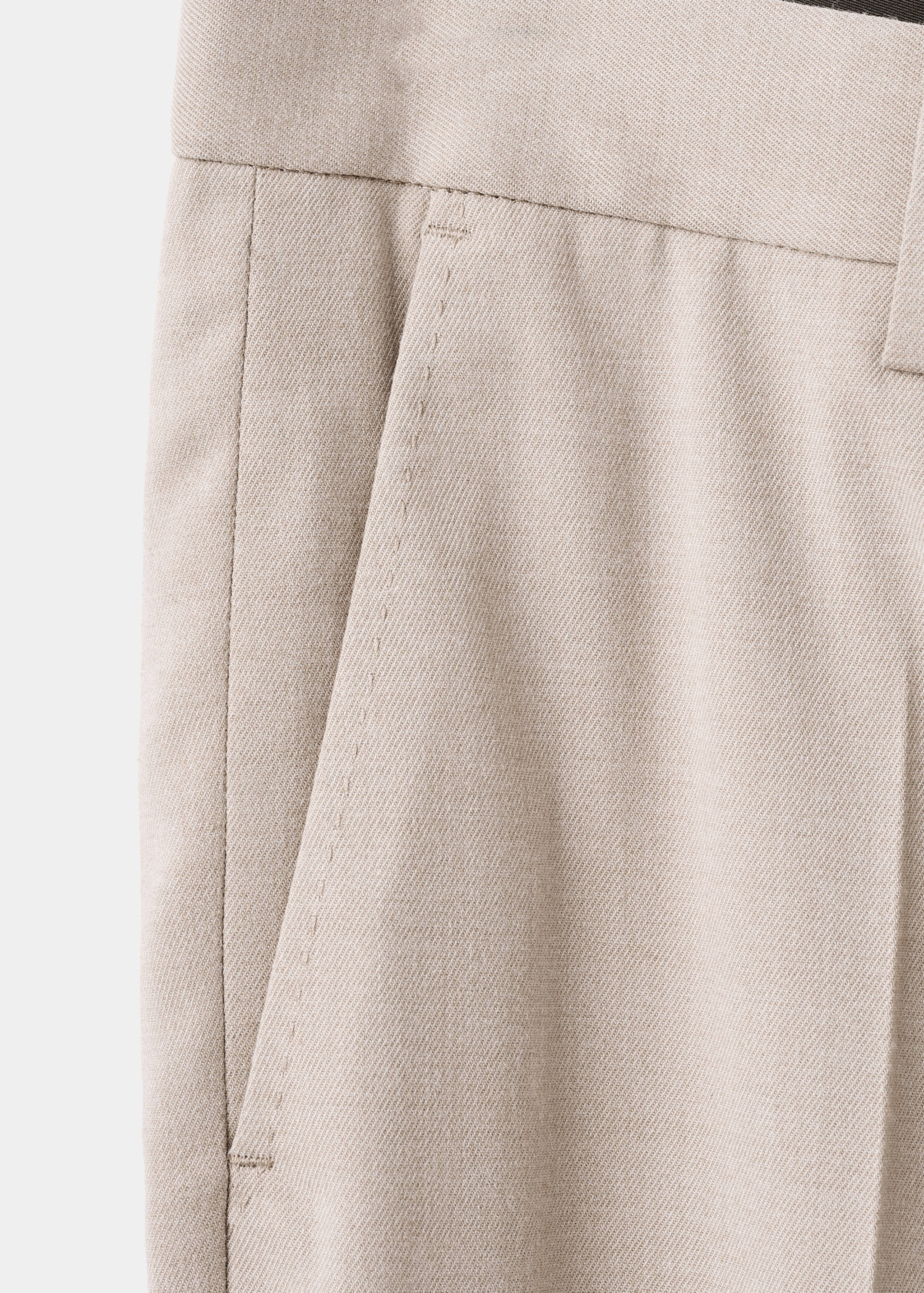 Fluid regular-fit trousers - Details of the article 0