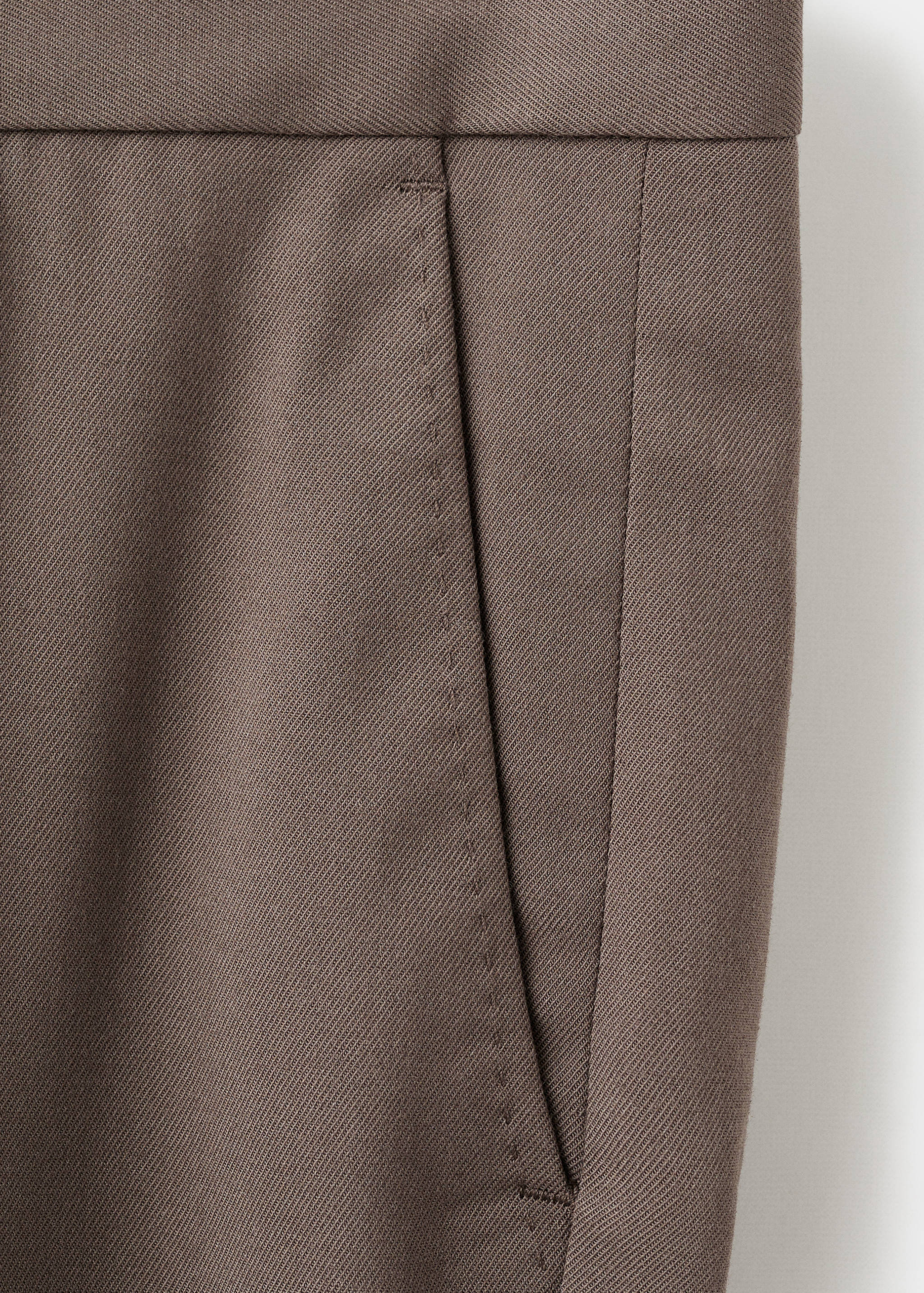 Fluid regular-fit trousers - Details of the article 0