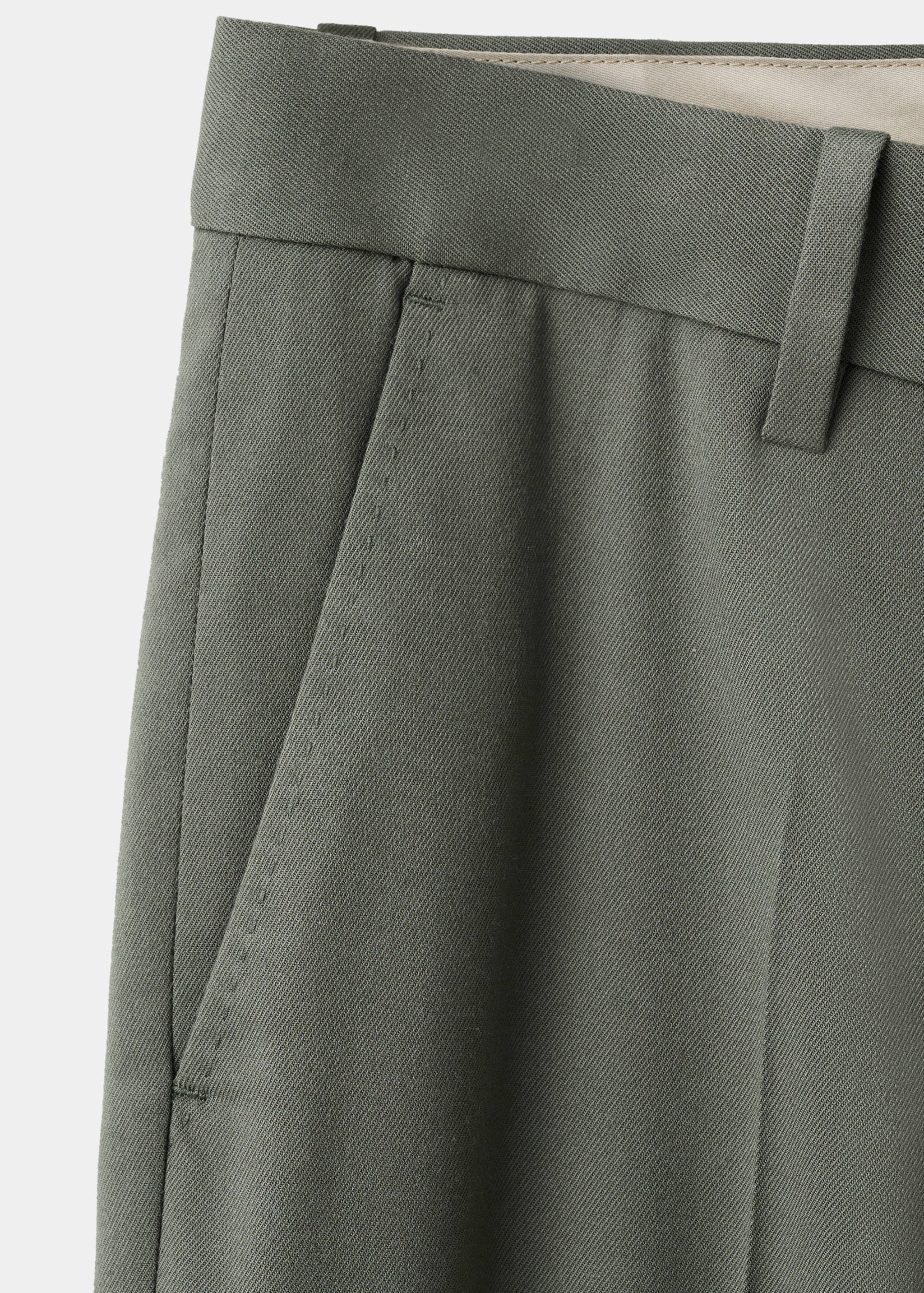 Fluid regular-fit trousers - Details of the article 0