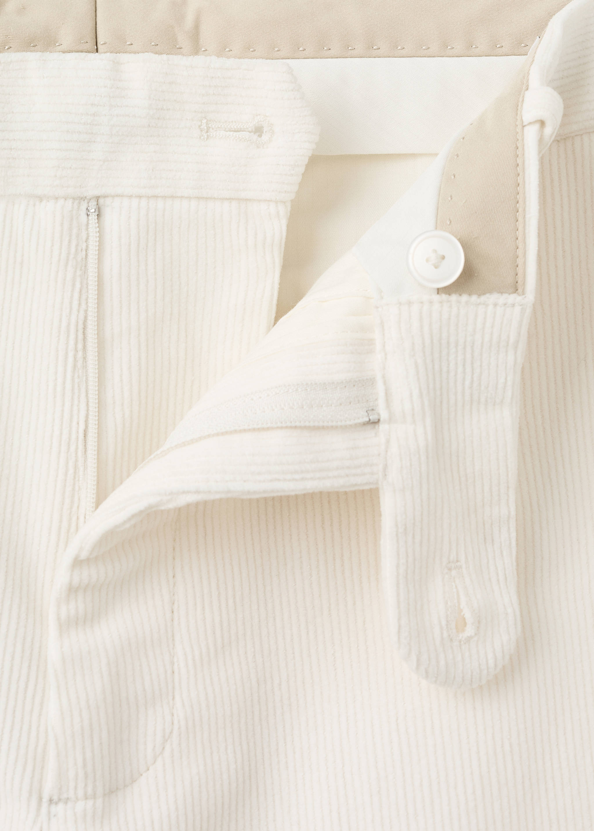 Pantalón regular fit algodón pana - Detalle del artículo 8