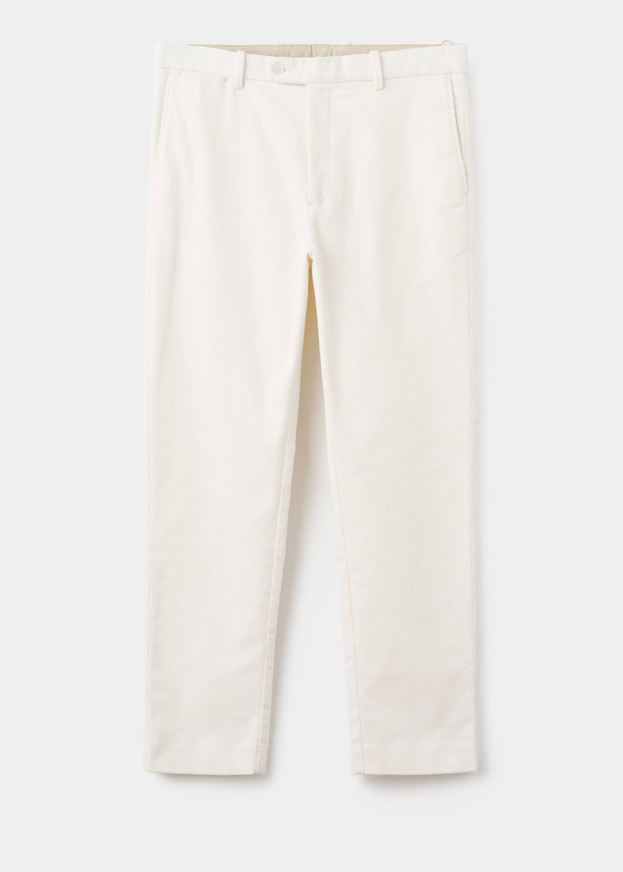 Pantalón regular fit algodón pana - Artículo sin modelo