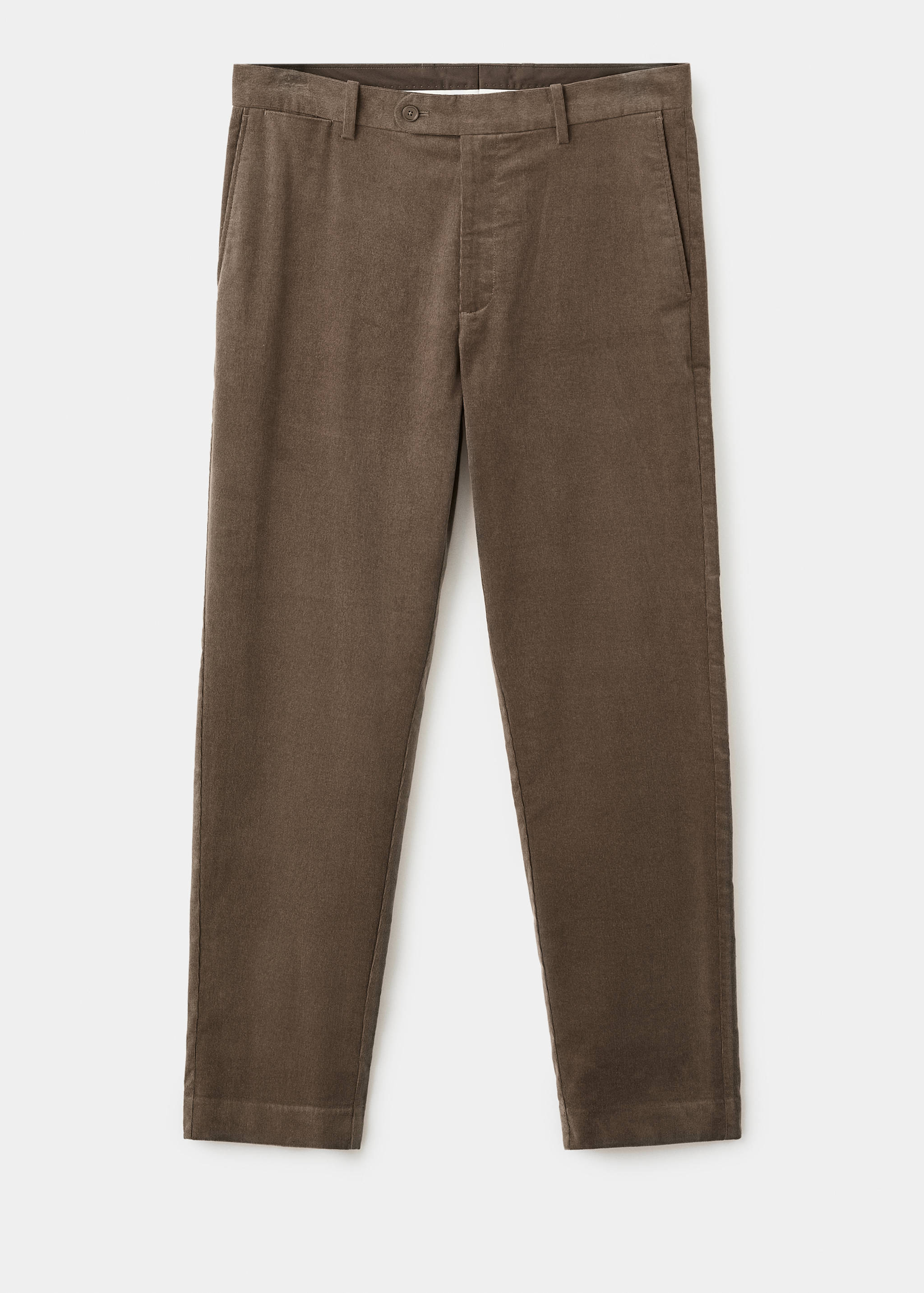 Pantalón regular fit algodón pana - Artículo sin modelo