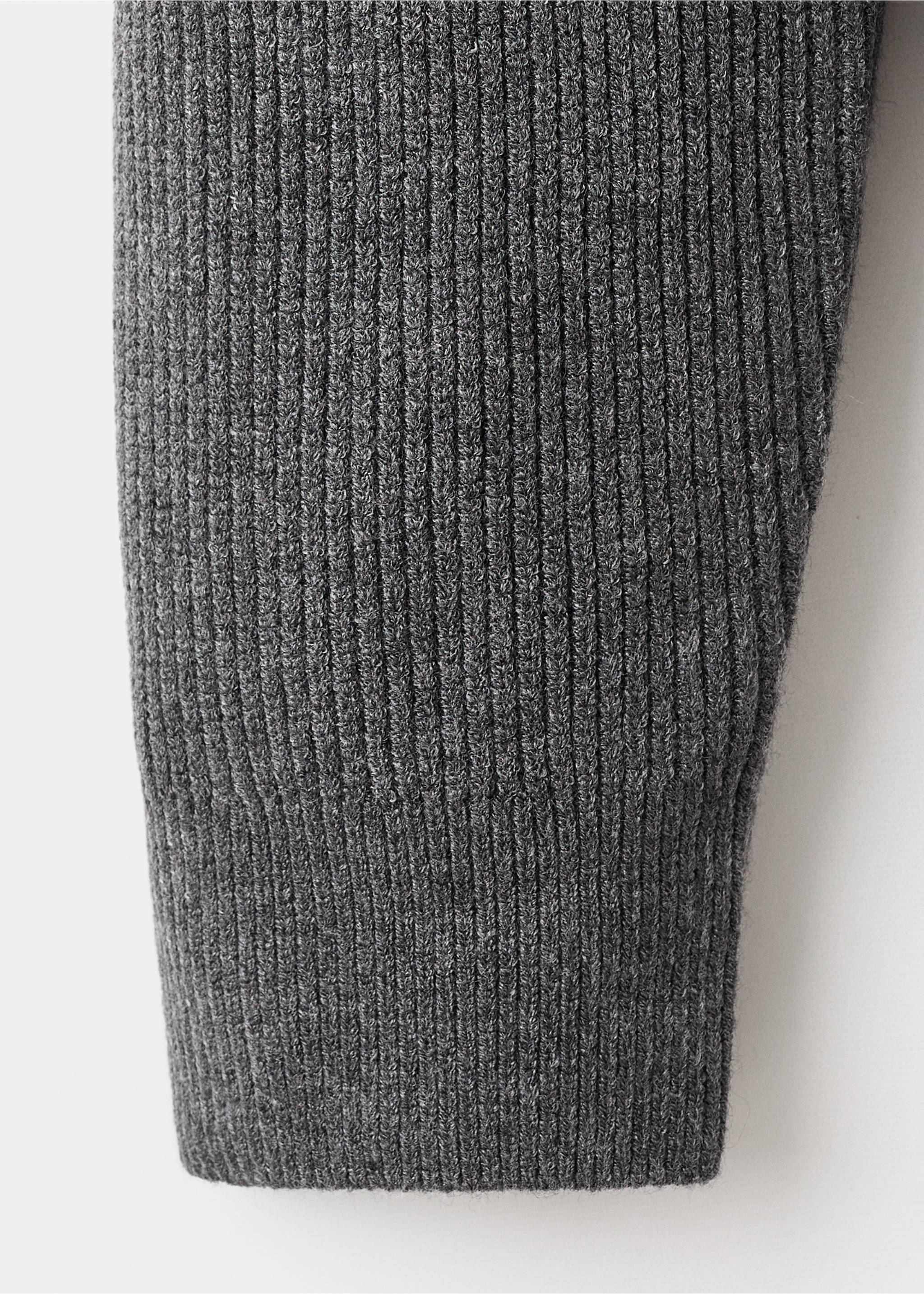 Jersey punto canalé - Detalle del artículo 8, Gris oscuro vigoré. Ref: 17007900-00.