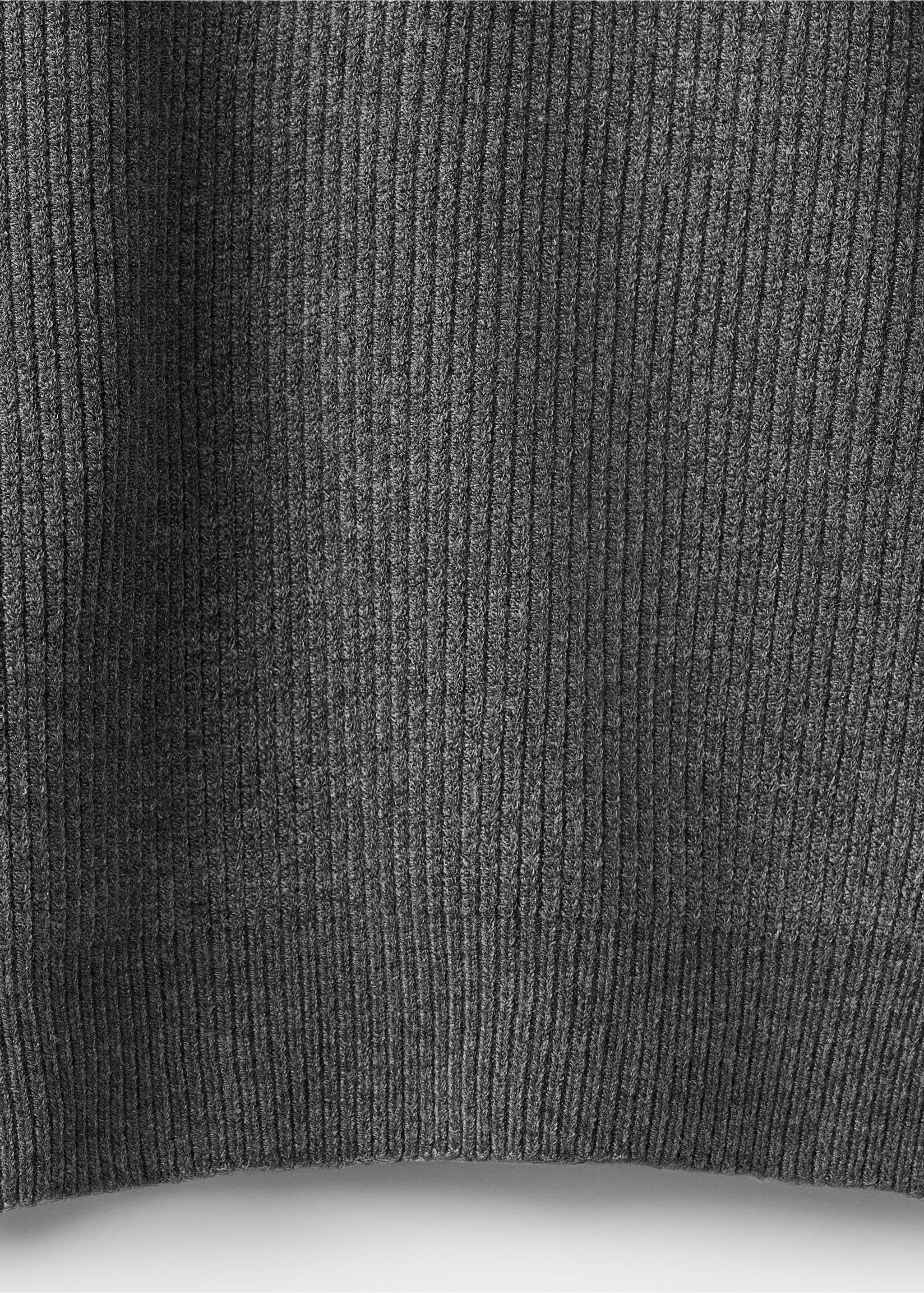 Jersey punto canalé - Detalle del artículo 0, Gris oscuro vigoré. Ref: 17007900-00.