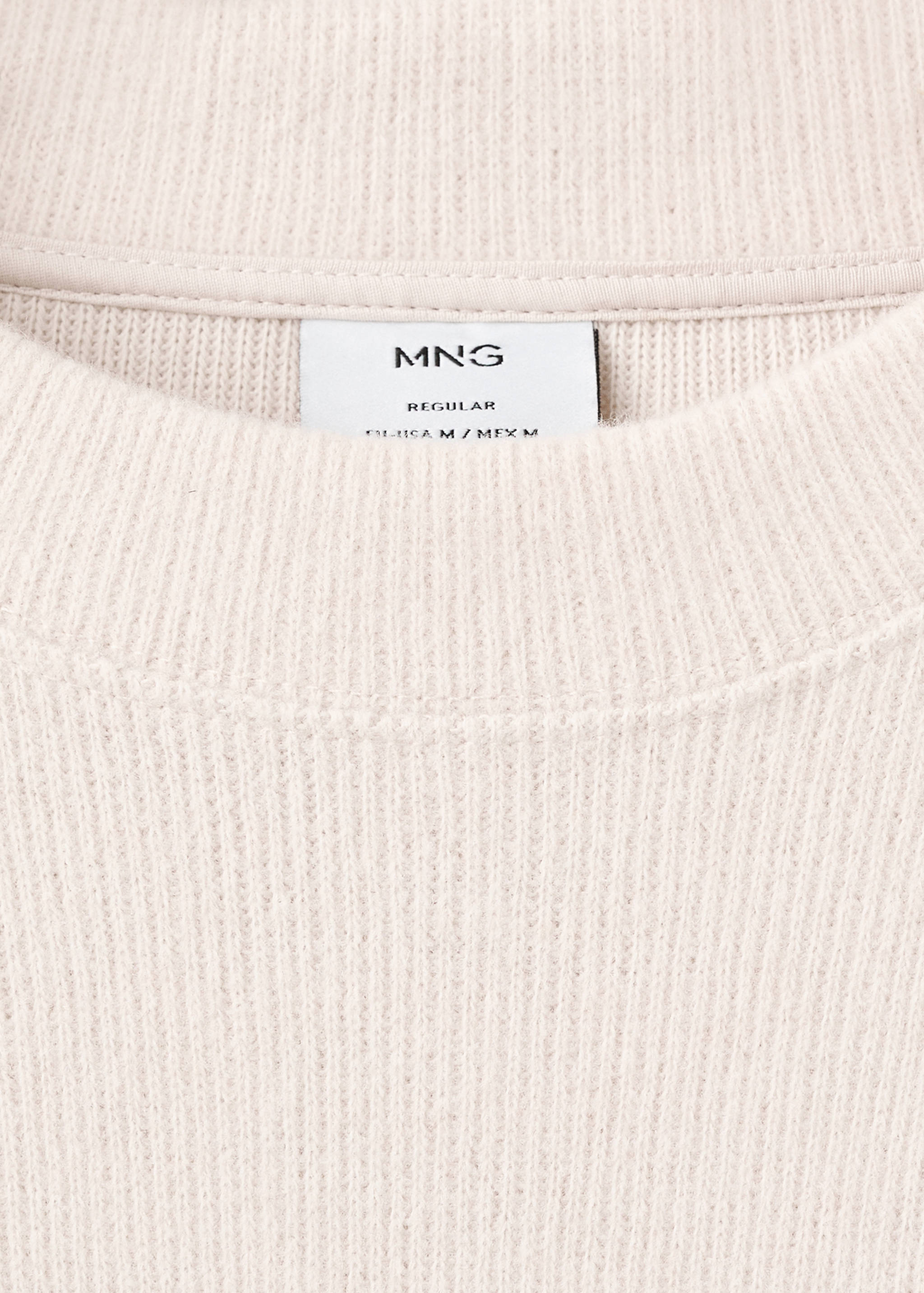Regular Fit Sweatshirt aus Strick - Detail des Artikels 8