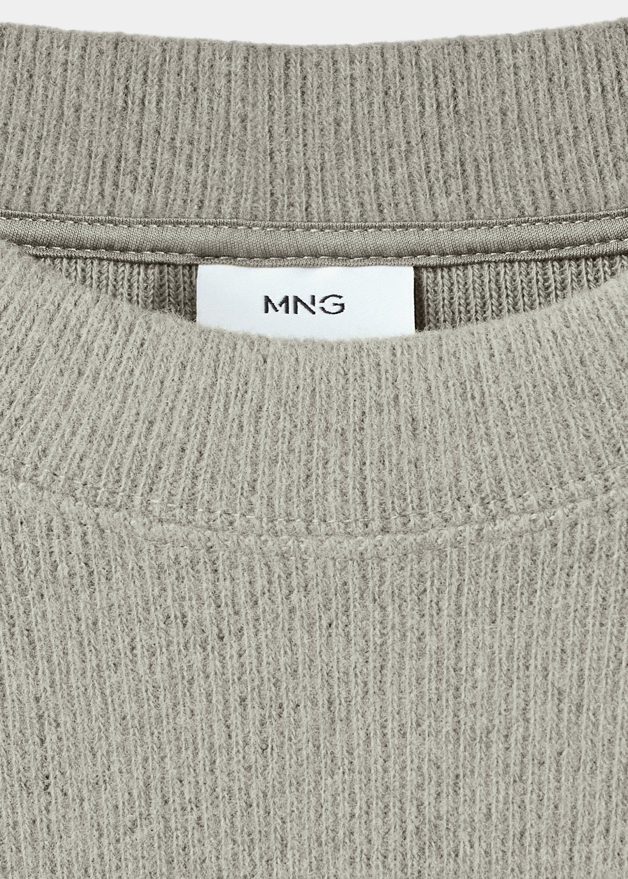 Regular Fit Sweatshirt aus Strick - Detail des Artikels 8