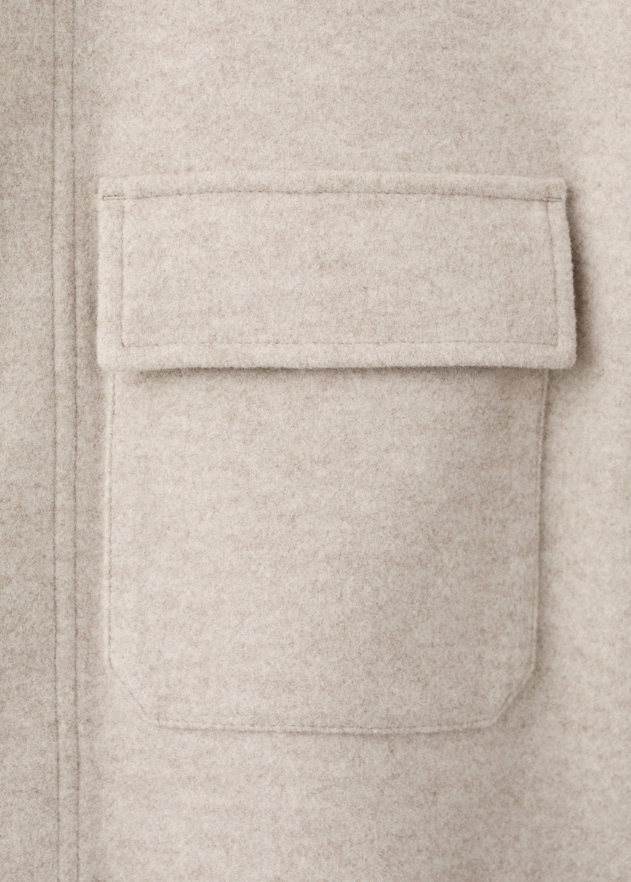 Sobrecamisa franela bolsillos - Detalle del artículo 0