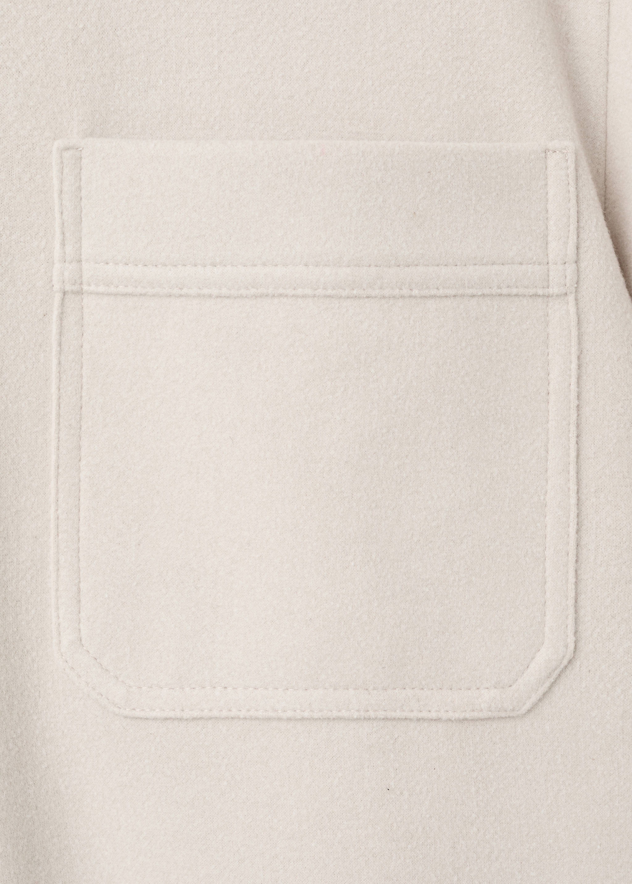 Regular fit flannel overshirt - Details of the article 0