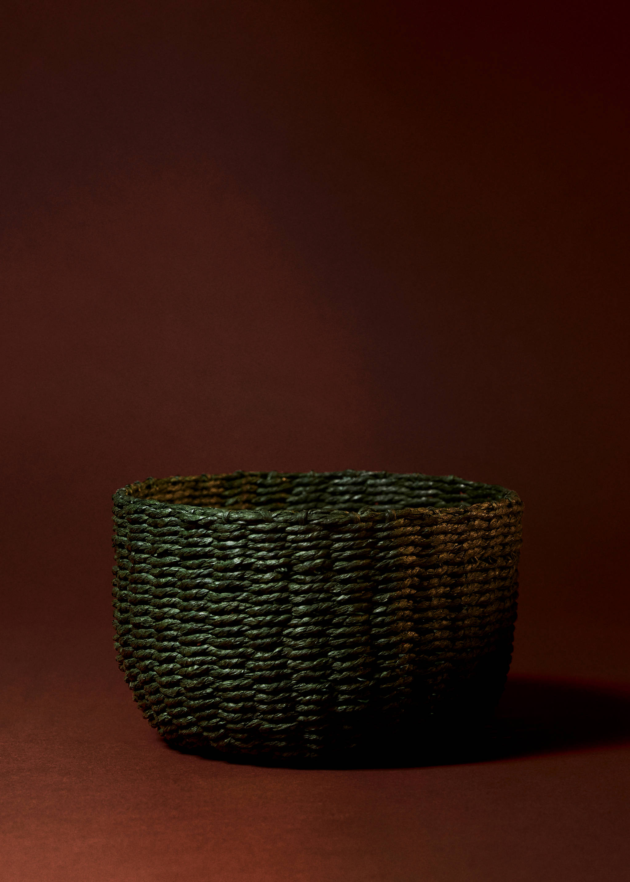 Round paper basket - General plane