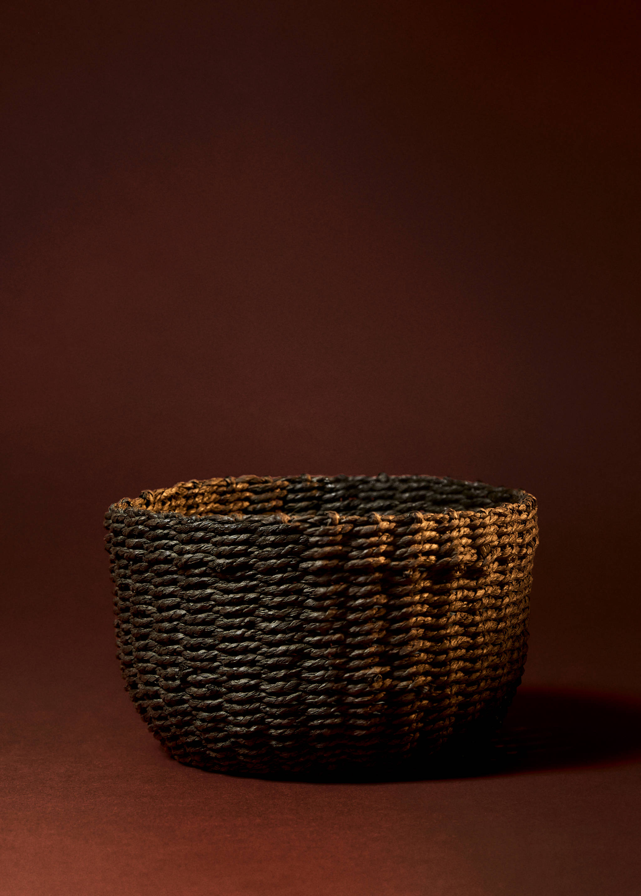 Round paper basket - General plane