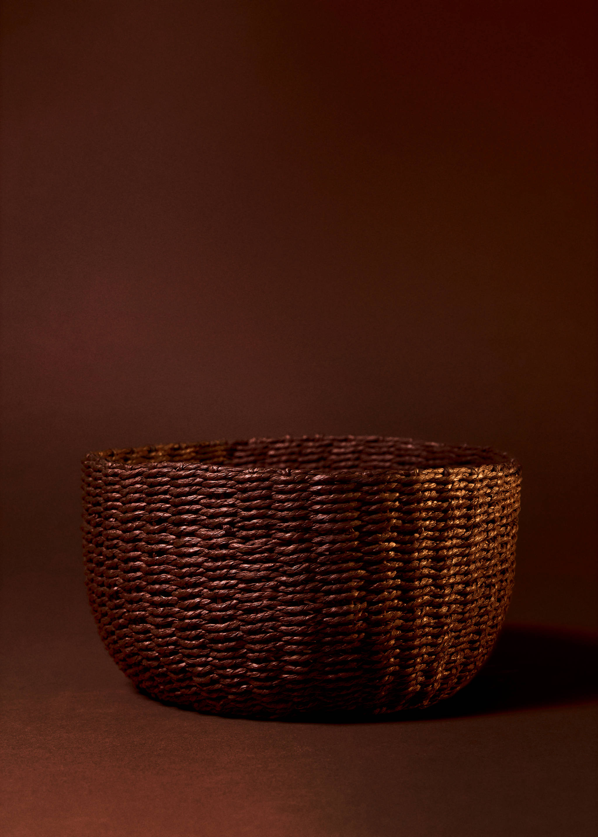 Round paper basket - General plane