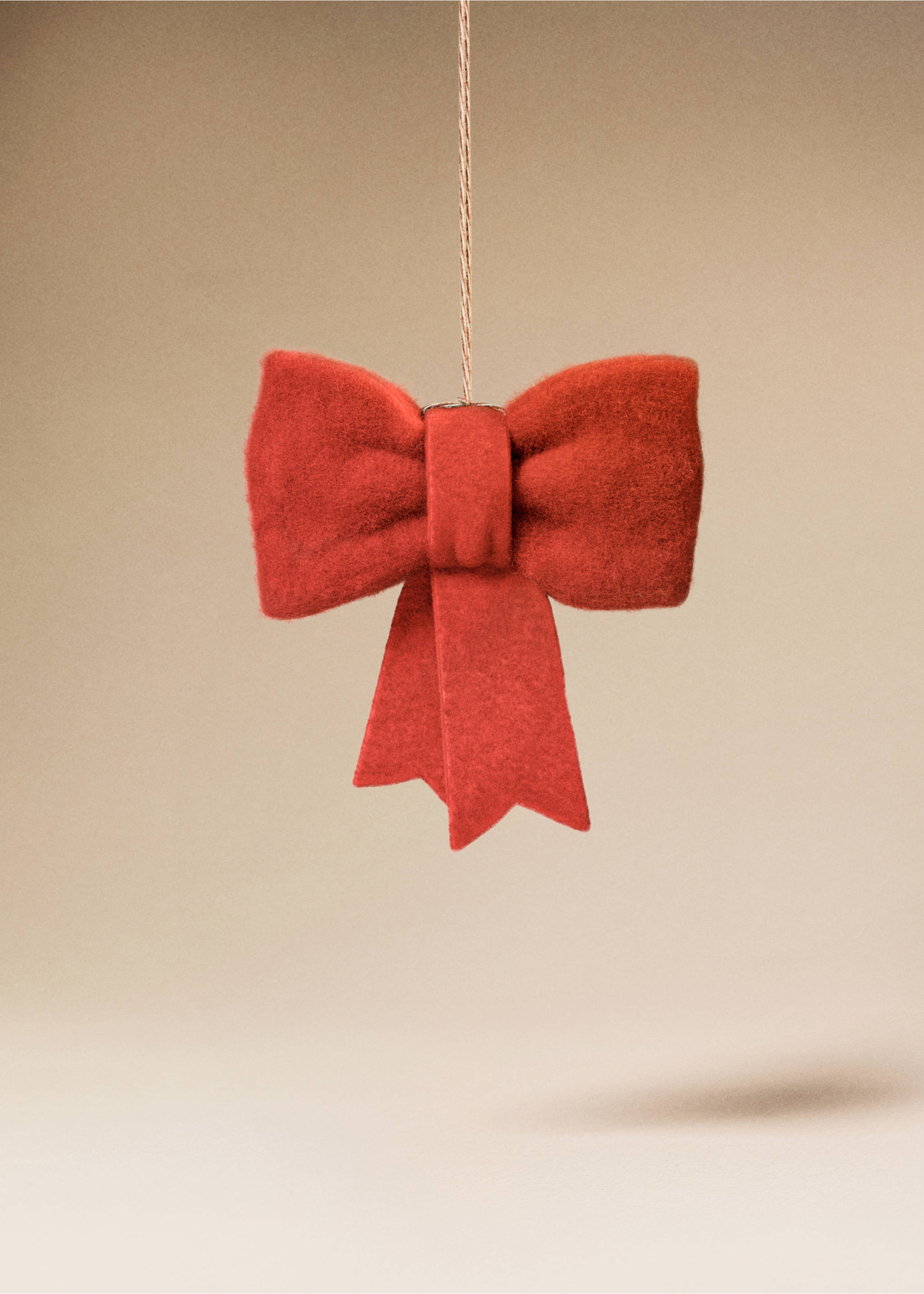 Felt bow decorations - General plane, Red. Ref: 17008296-00.