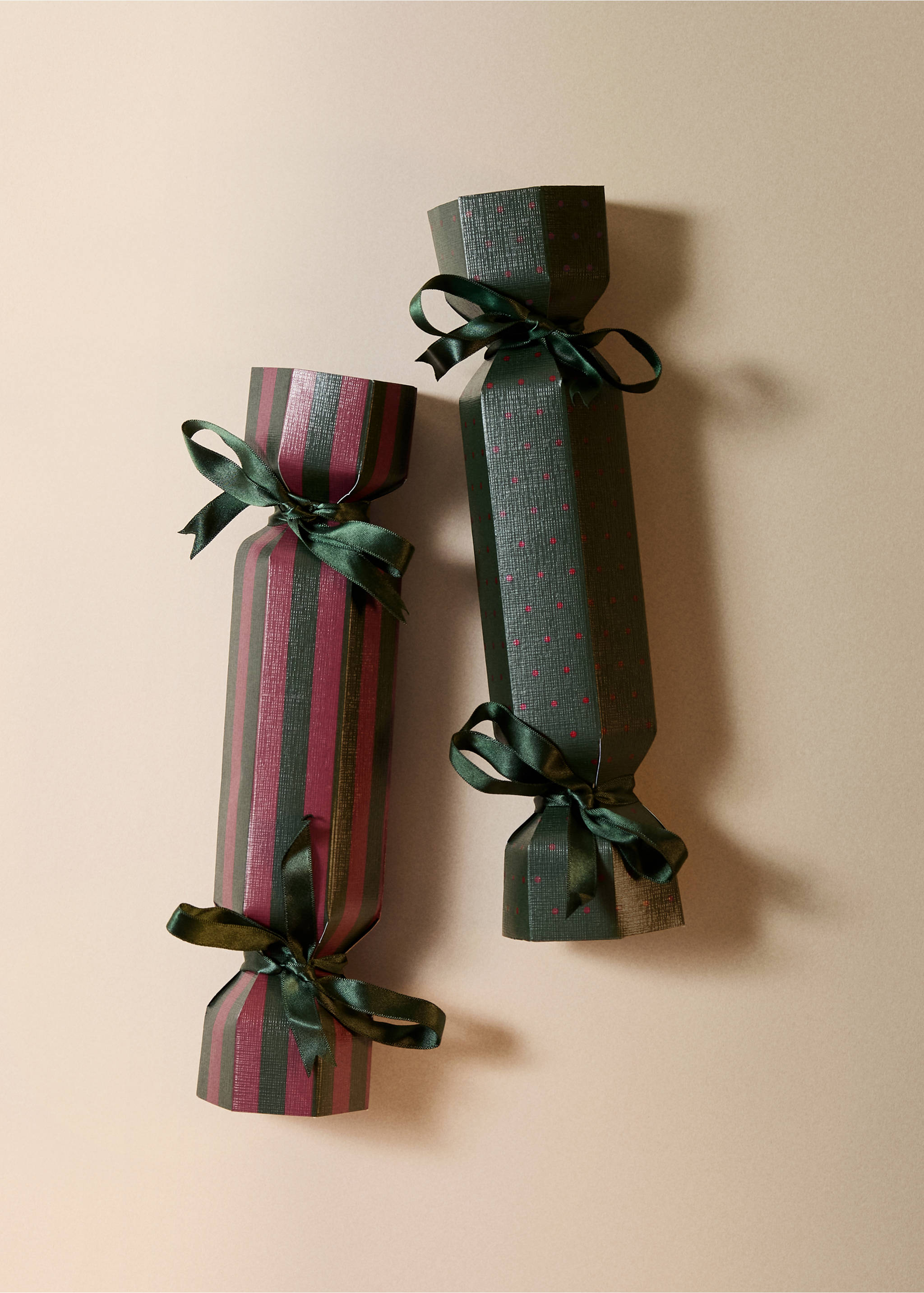 Fillable surprise crackers 23.5 cm - General plane, Green. Ref: 17008315-00.