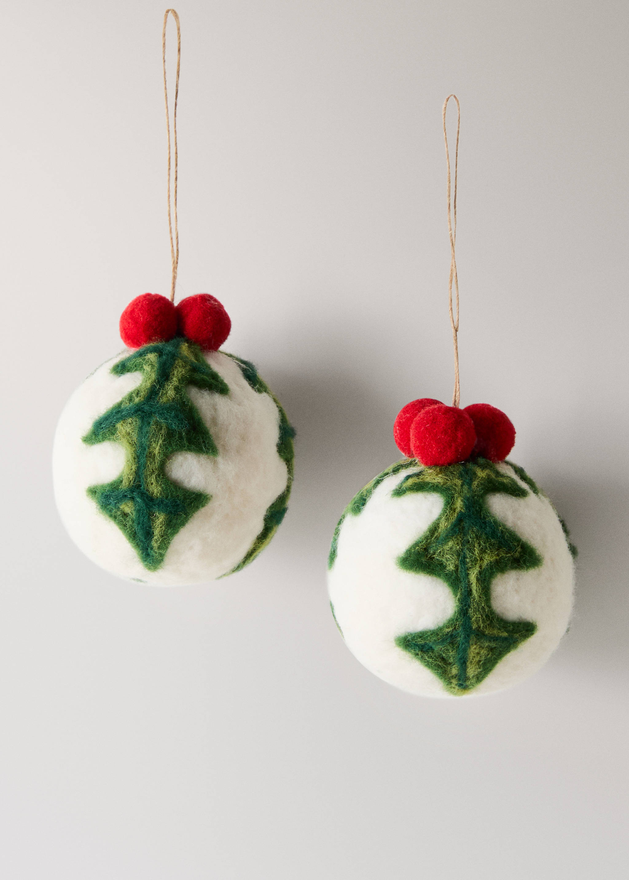 Felt tree ornaments - Article without model
