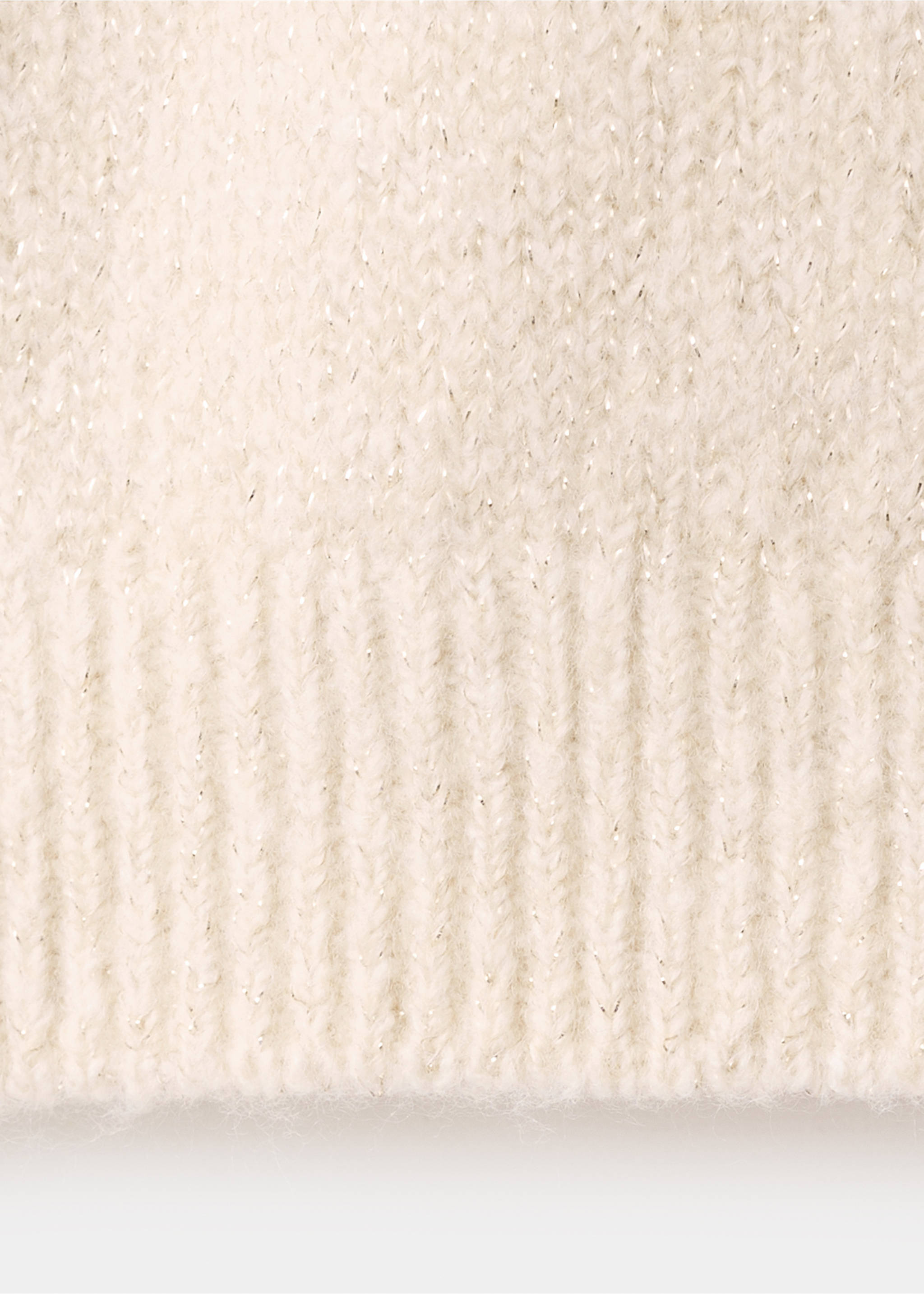 Jersey volantes brillo - Detalle del artículo 0, Beige. Ref: 17009106-00.