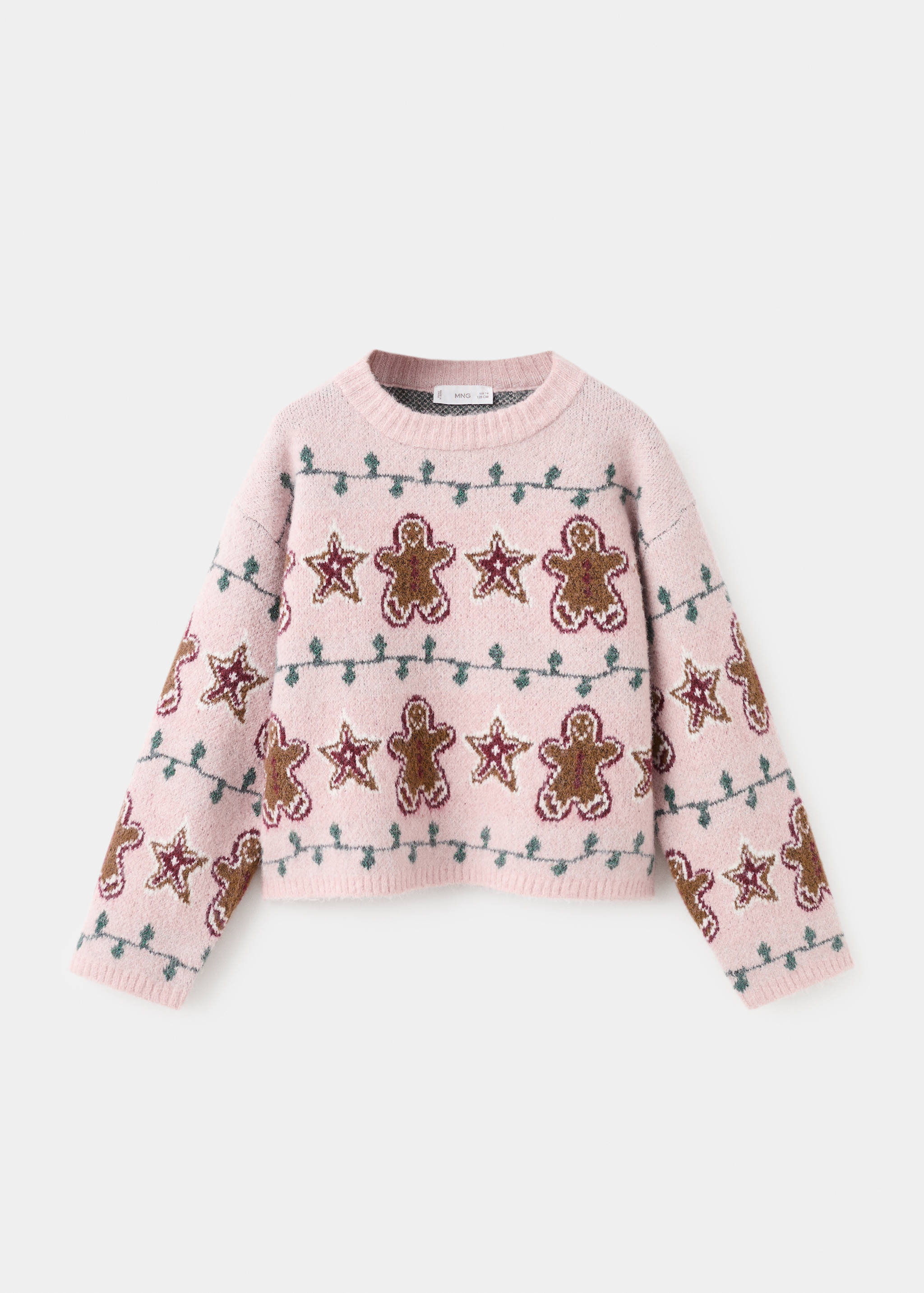 Jersey punto estampado navideño - Artículo sin modelo