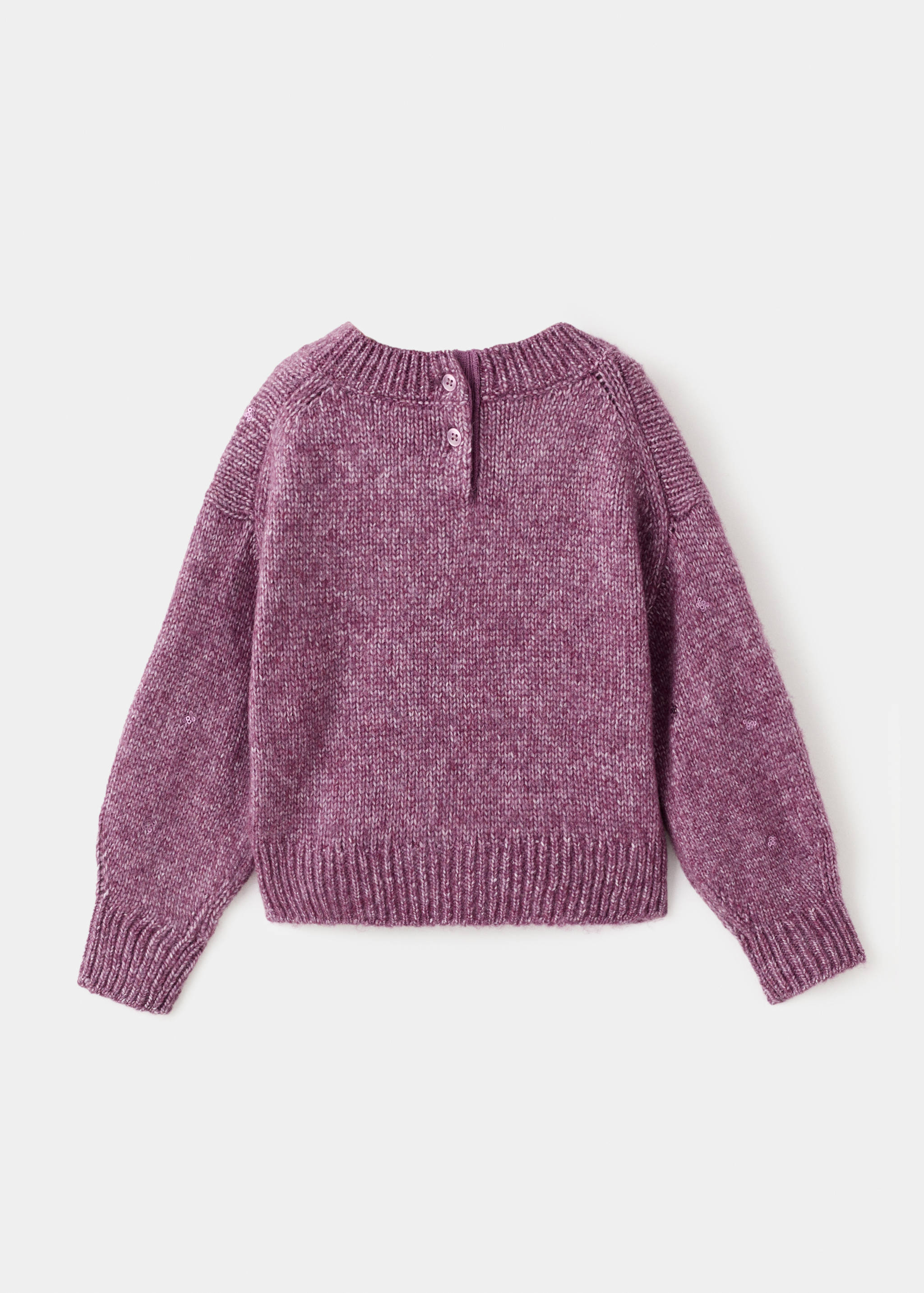 Pull-over maille sequins - Verso de l’article