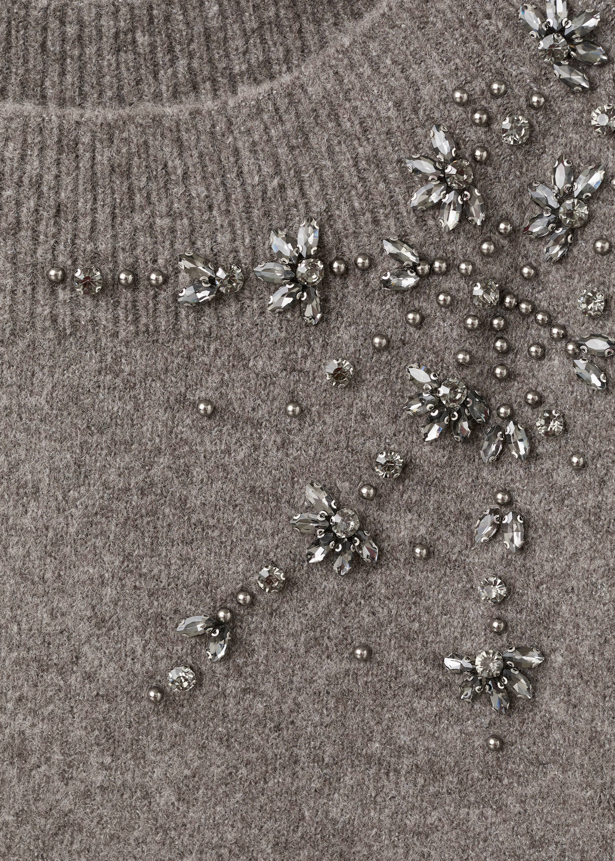 Crystal detail sweatshirt - Details of the article 8