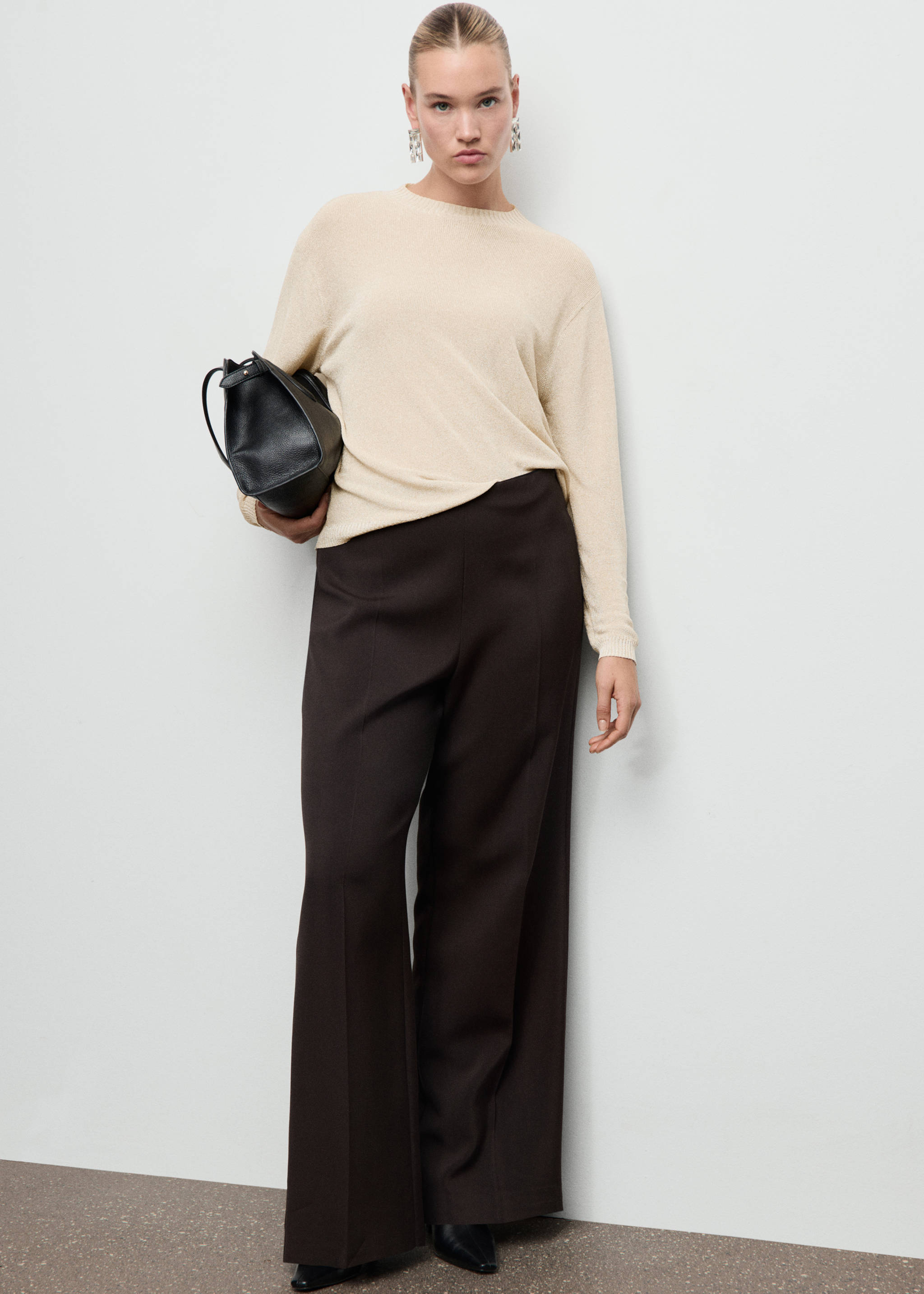 Fine-knit lurex sweater - Details of the article 6