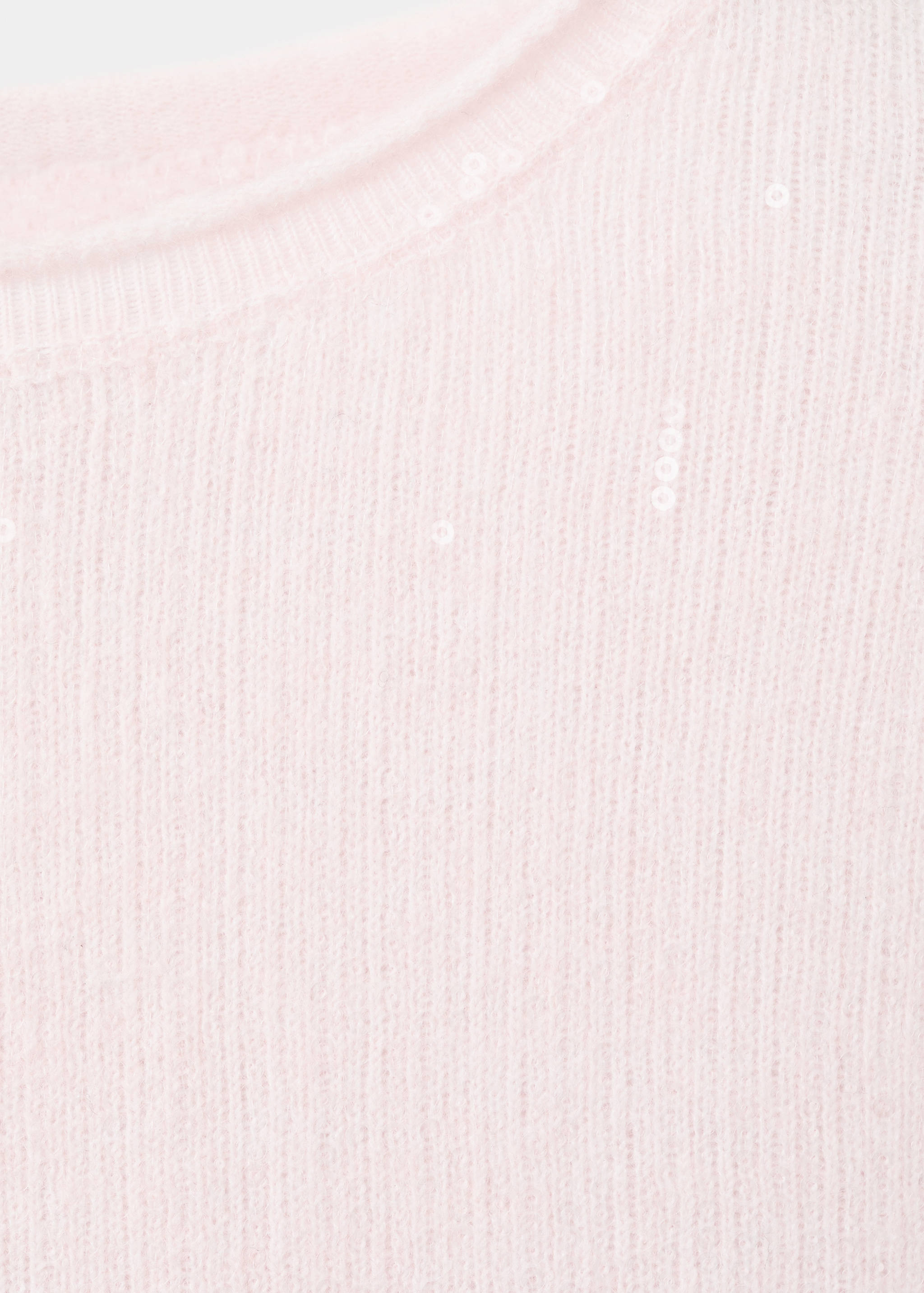 Short-sleeved sequin sweater - Details of the article 8