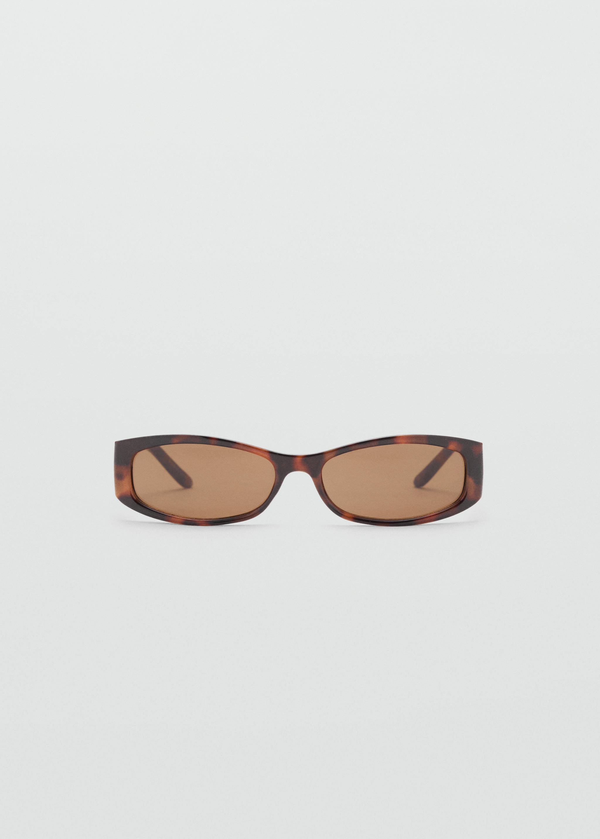 Sonnenbrille mit rechteckigem Brillengestell - Artikel ohne Model