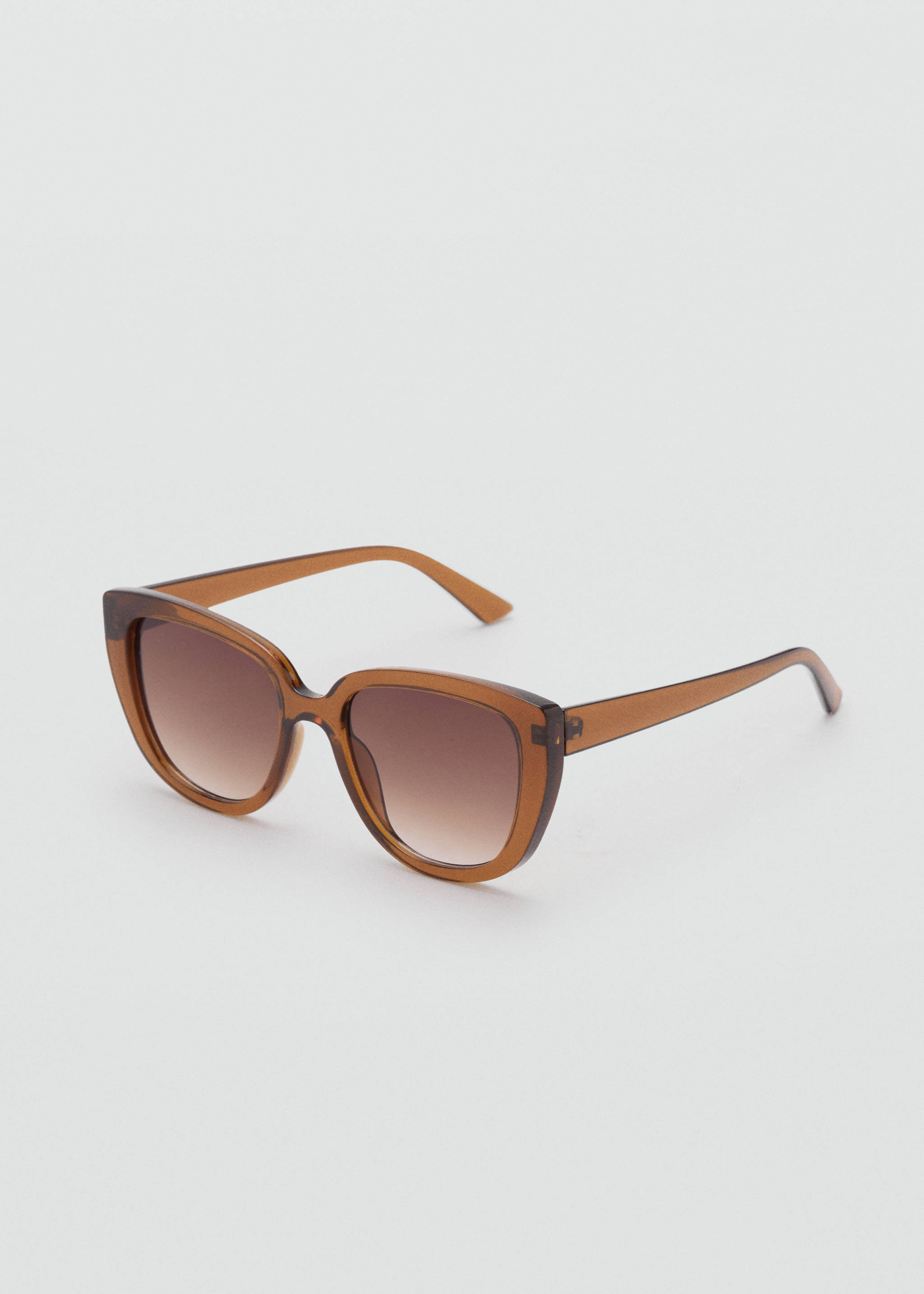 Resin frame sunglasses - Medium plane