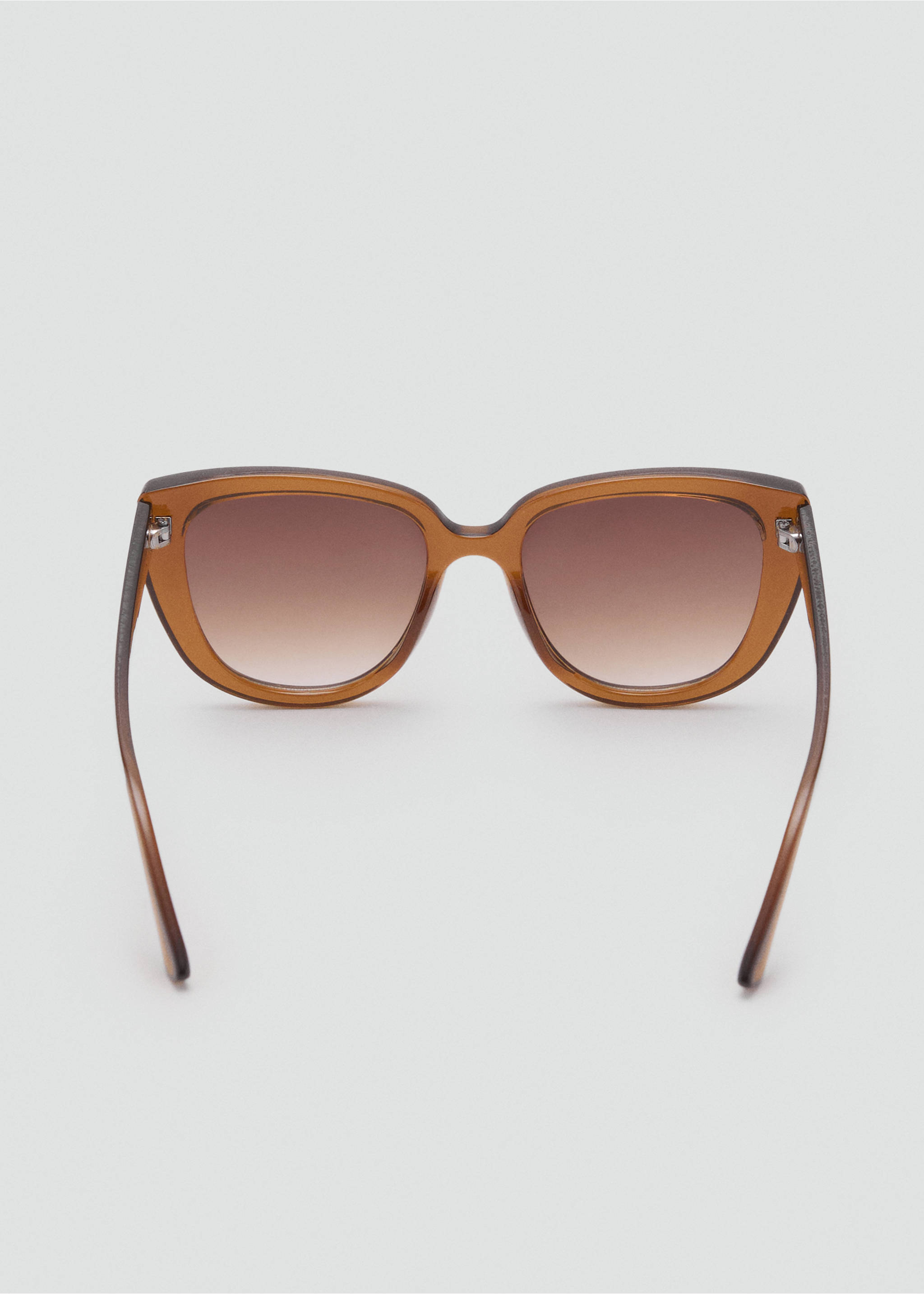 Resin frame sunglasses - Details of the article 1, Brown. Ref: 17011130-00.