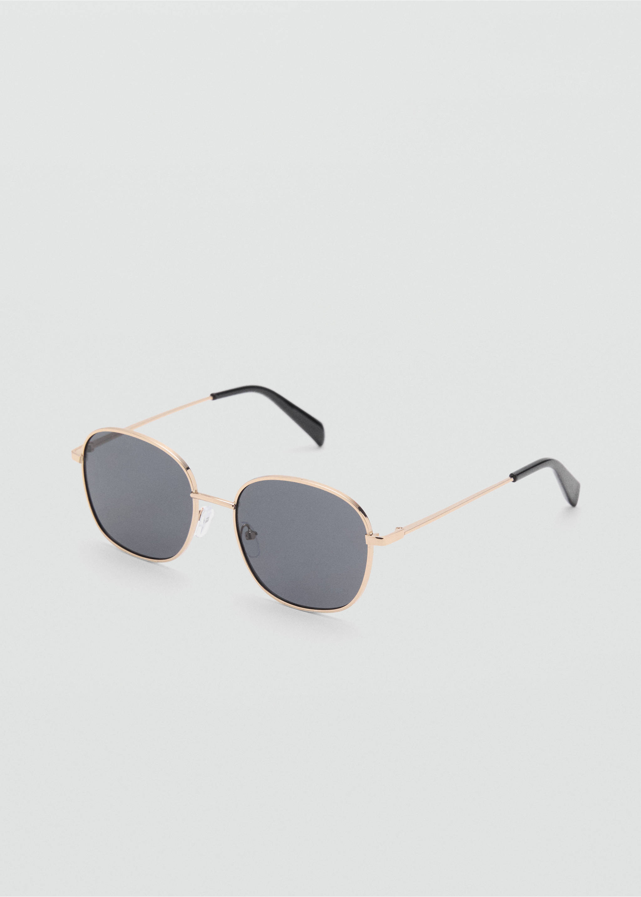 Metallic frame sunglasses - Medium plane, Gold. Ref: 17011131-00.