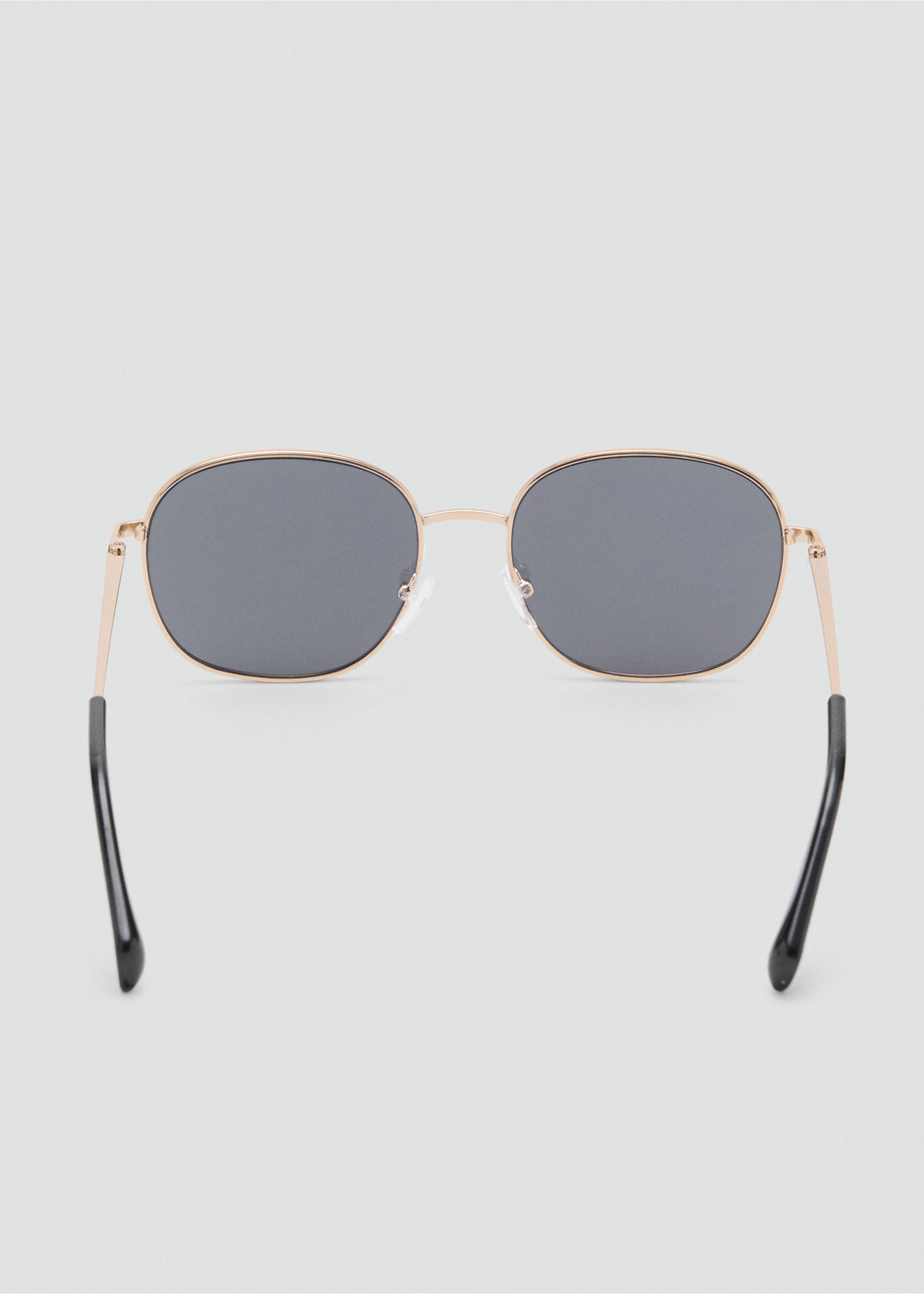Metallic frame sunglasses - Details of the article 1, Gold. Ref: 17011131-00.